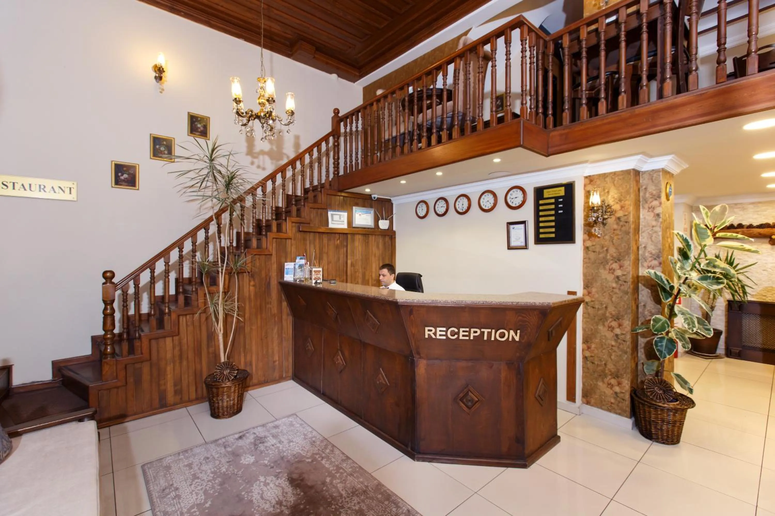 Lobby or reception in Tahir Aga Konagi Hotel