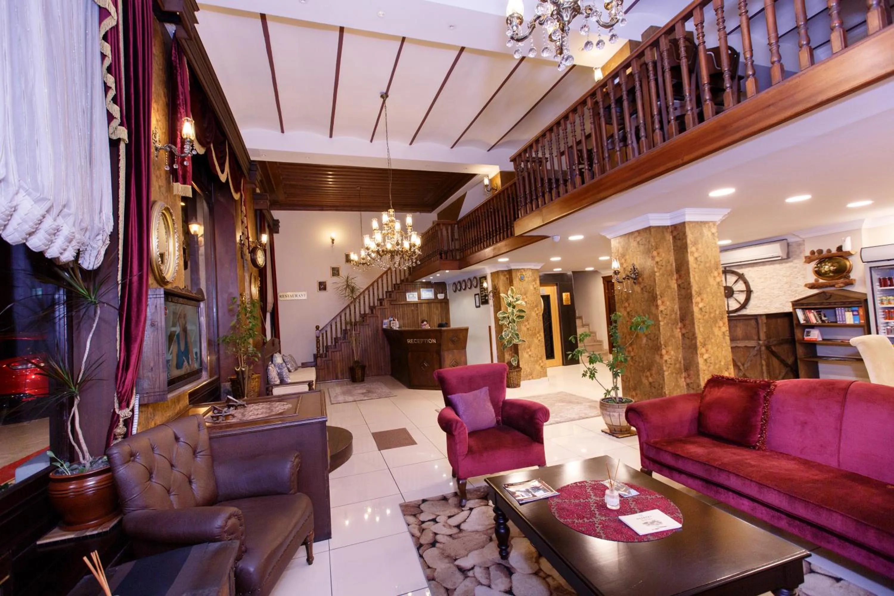 Lobby or reception in Tahir Aga Konagi Hotel