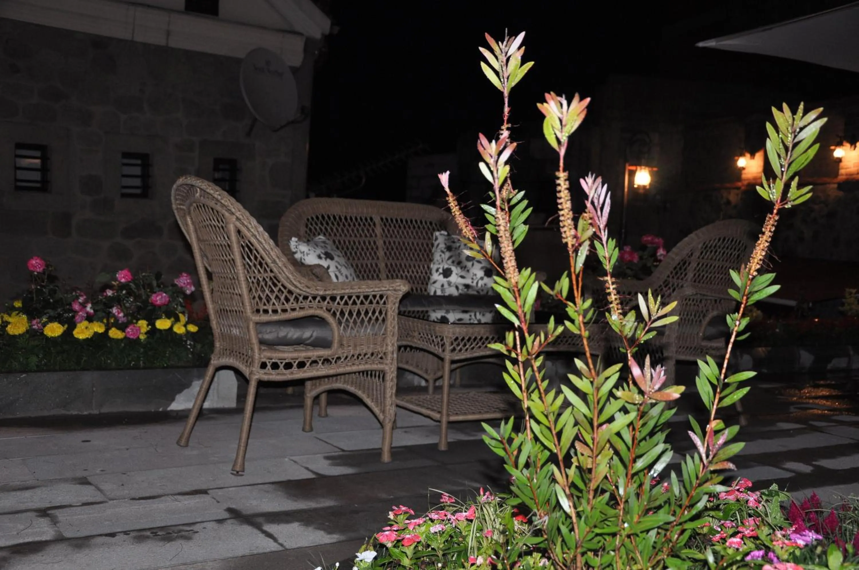 Garden in Tahir Aga Konagi Hotel