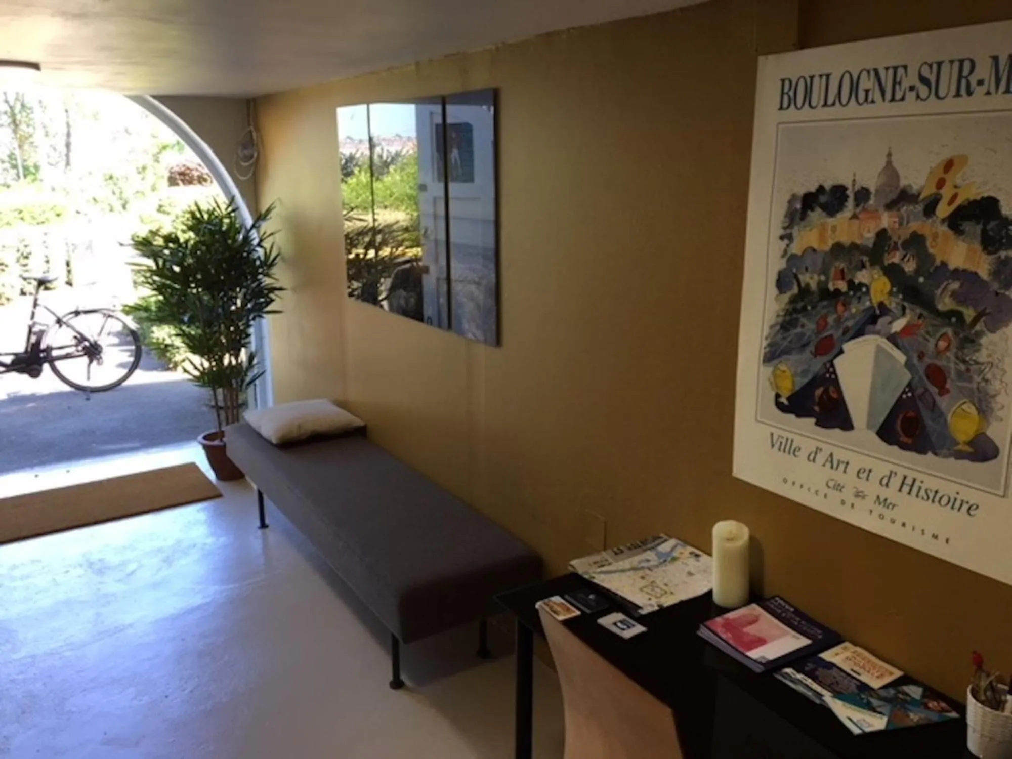 Lobby or reception in Les Paridés