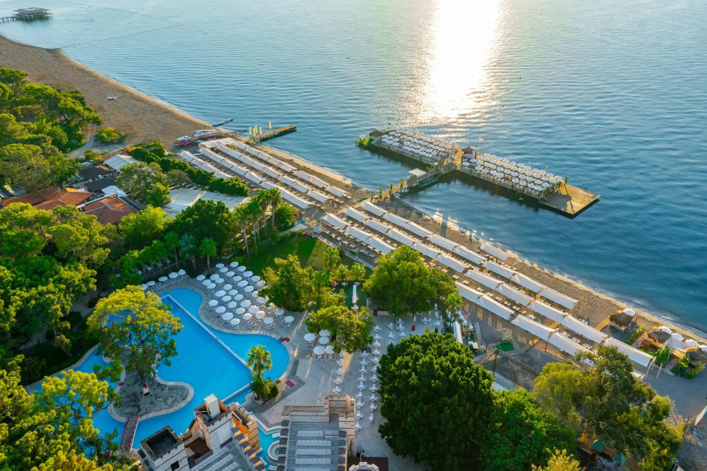 Bird's eye view in Ulusoy Kemer Holiday Club - Kids Concept Bird's eye view in Ulusoy Kemer Holiday Club - Kids Concept