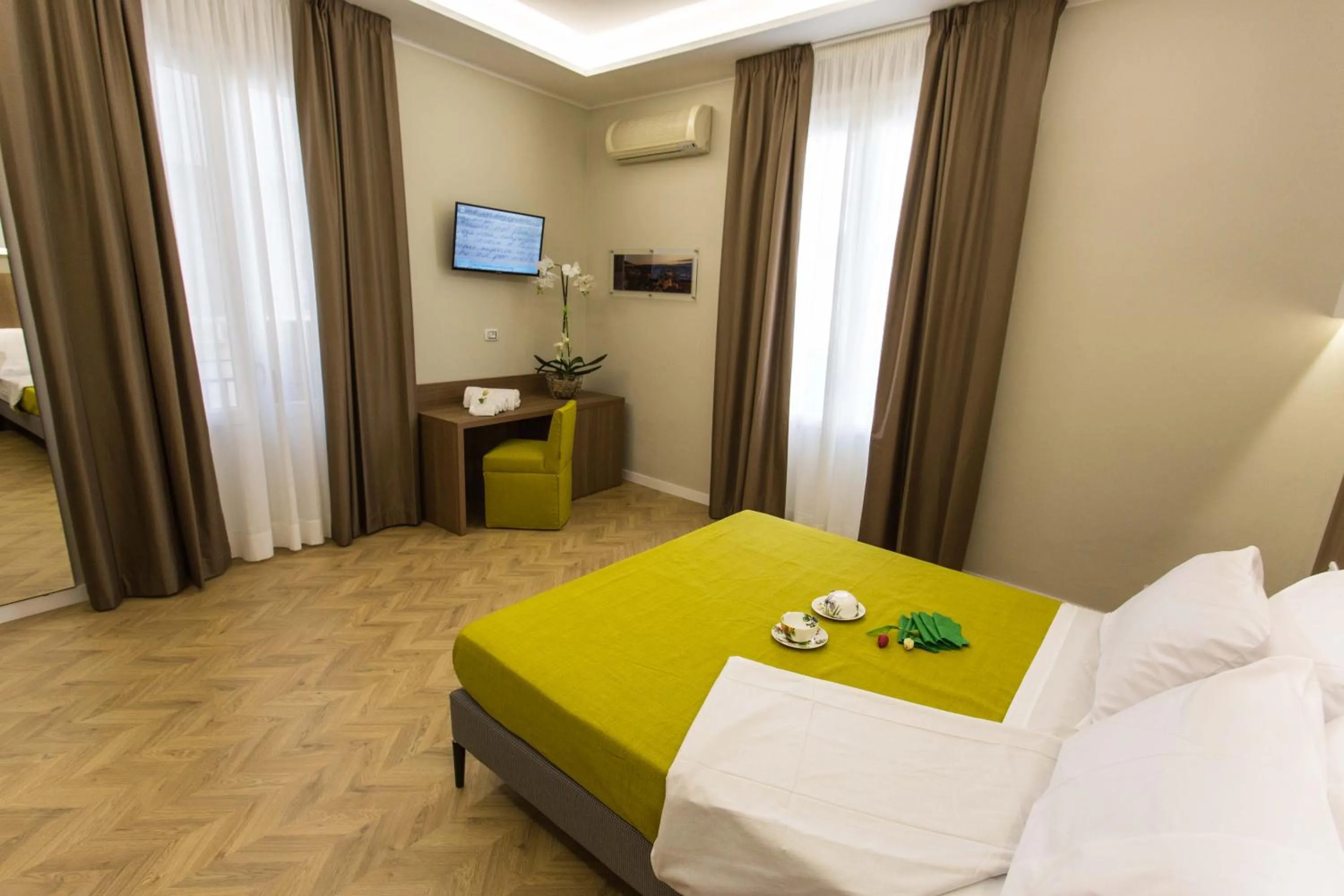 City view, Bed in Le Affacciate Bruzie Home Guest House