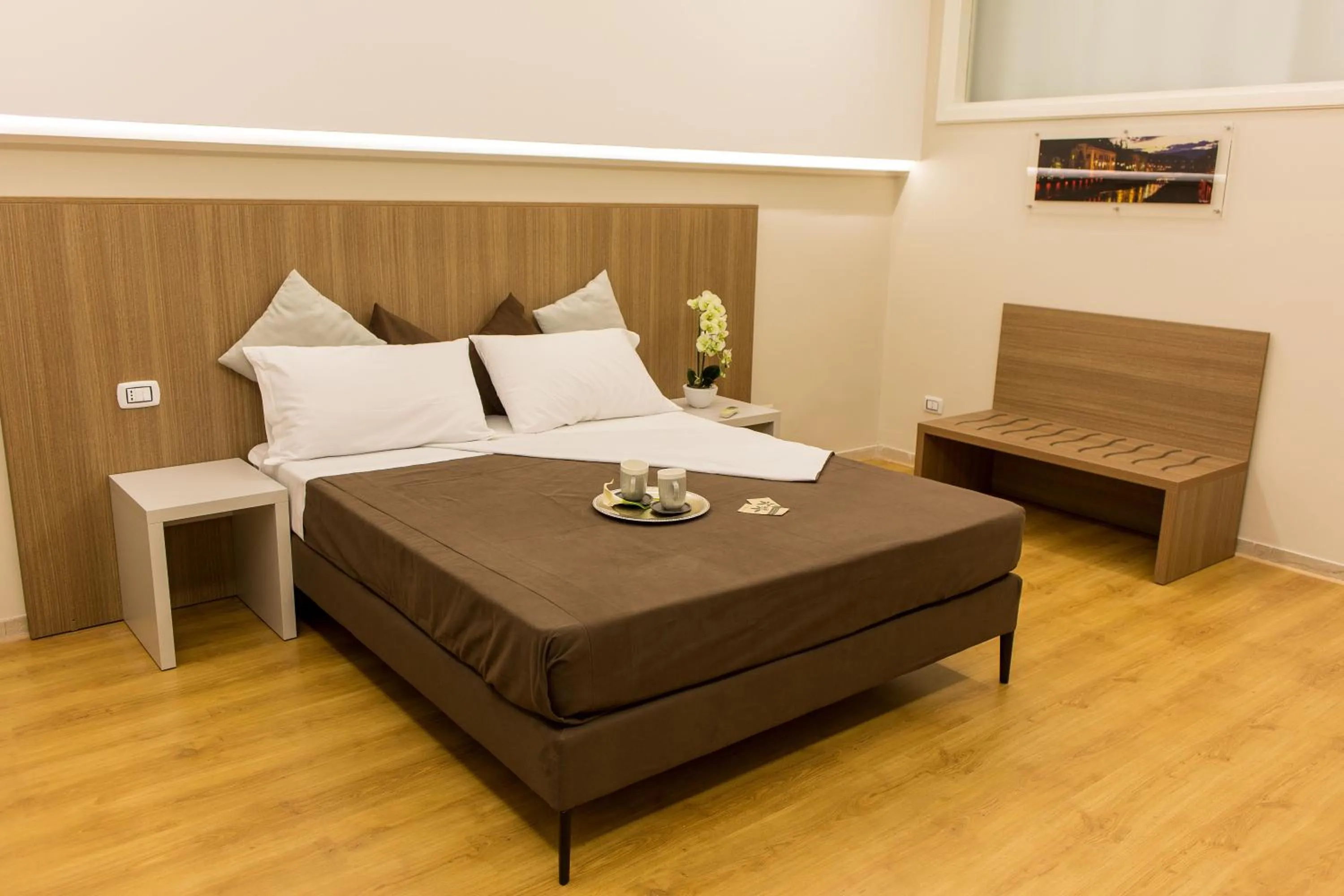 Bedroom, Bed in Le Affacciate Bruzie Home Guest House