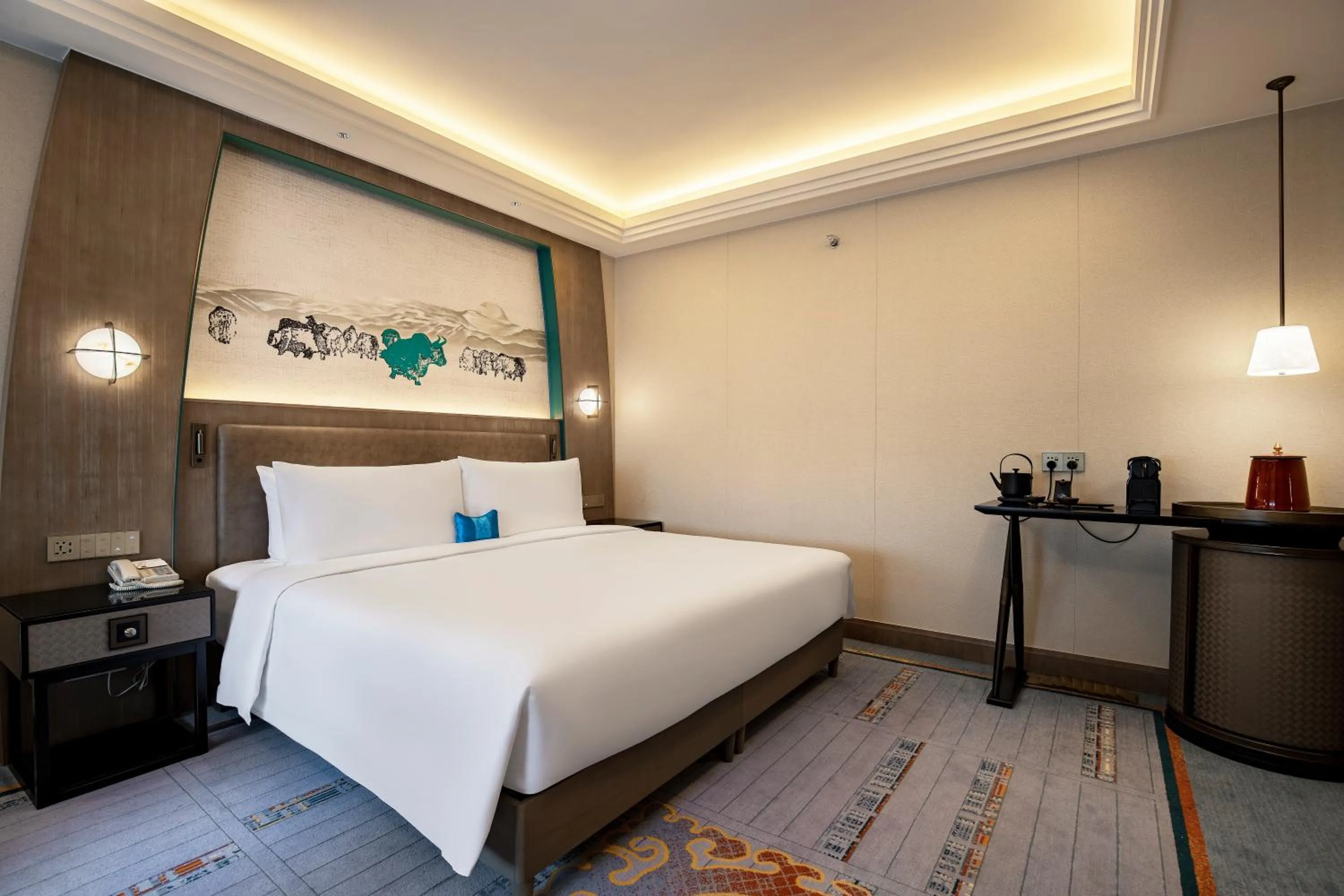 bunk bed, Bed in Chengdu Tibetan Hotel