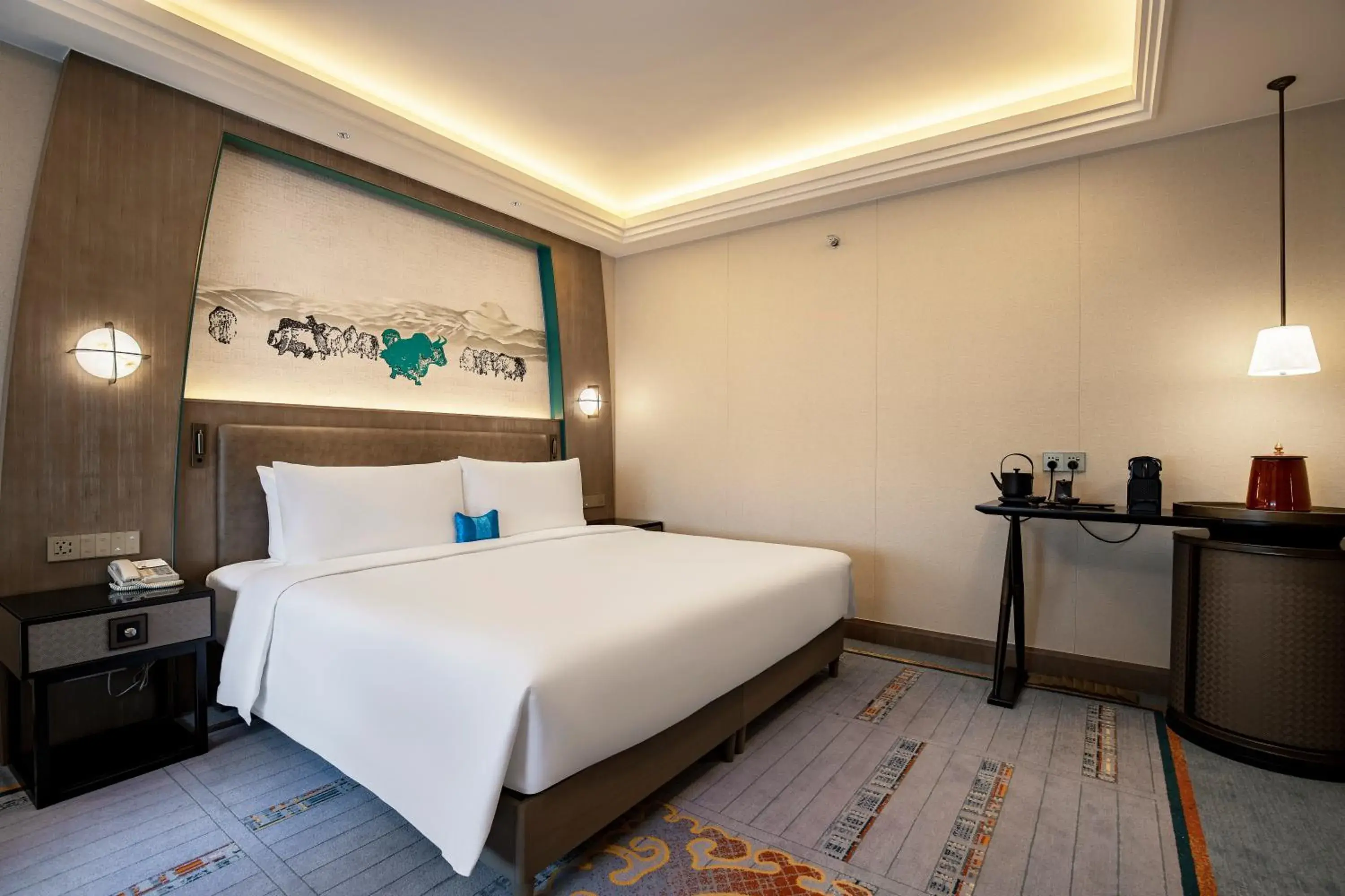 bunk bed, Bed in Chengdu Tibetan Hotel bunk bed, Bed in Chengdu Tibetan Hotel