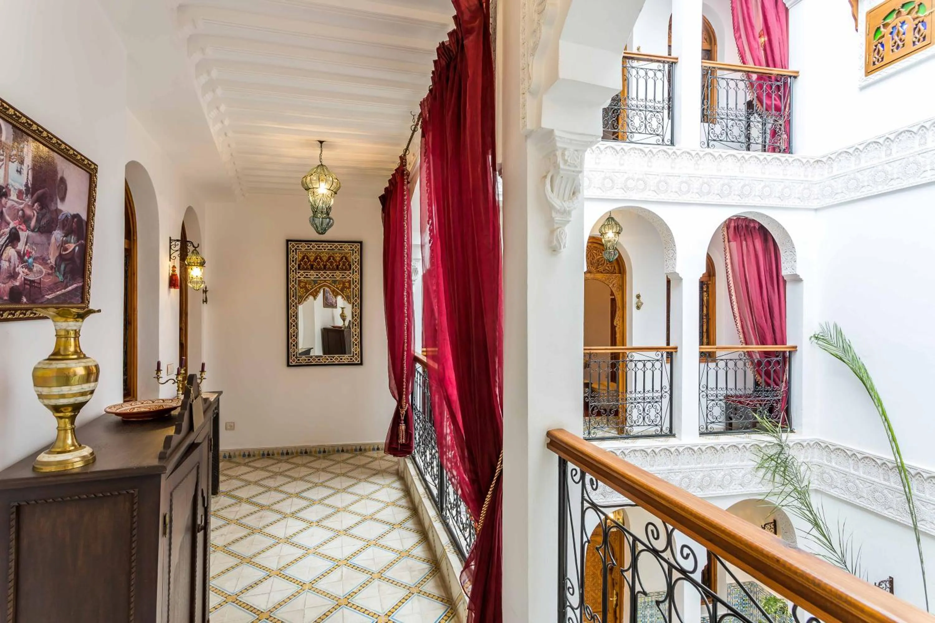 Balcony/Terrace in Riad Mouna
