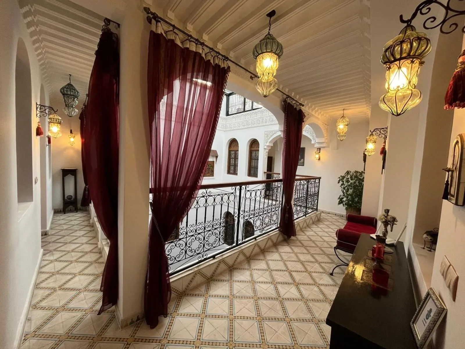 View (from property/room) in Riad Mouna