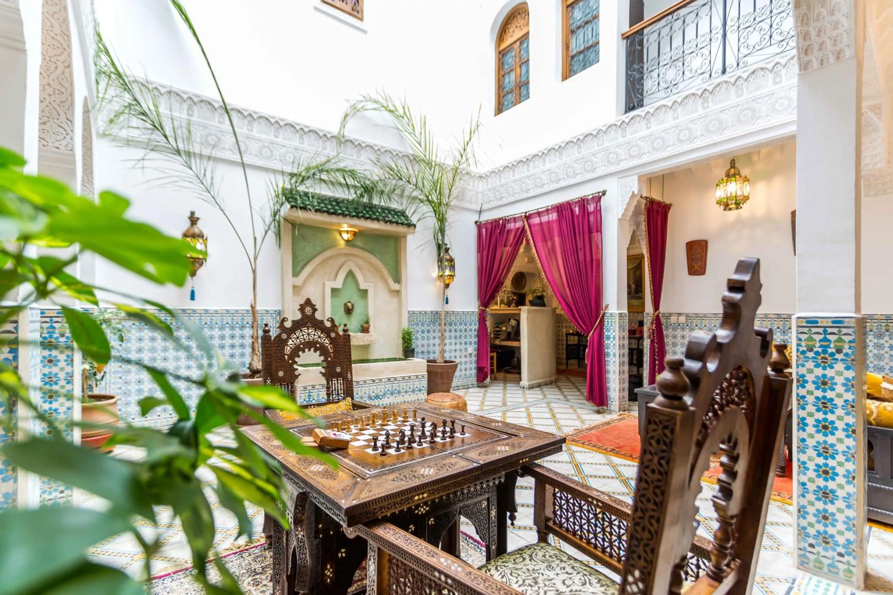 Patio in Riad Mouna