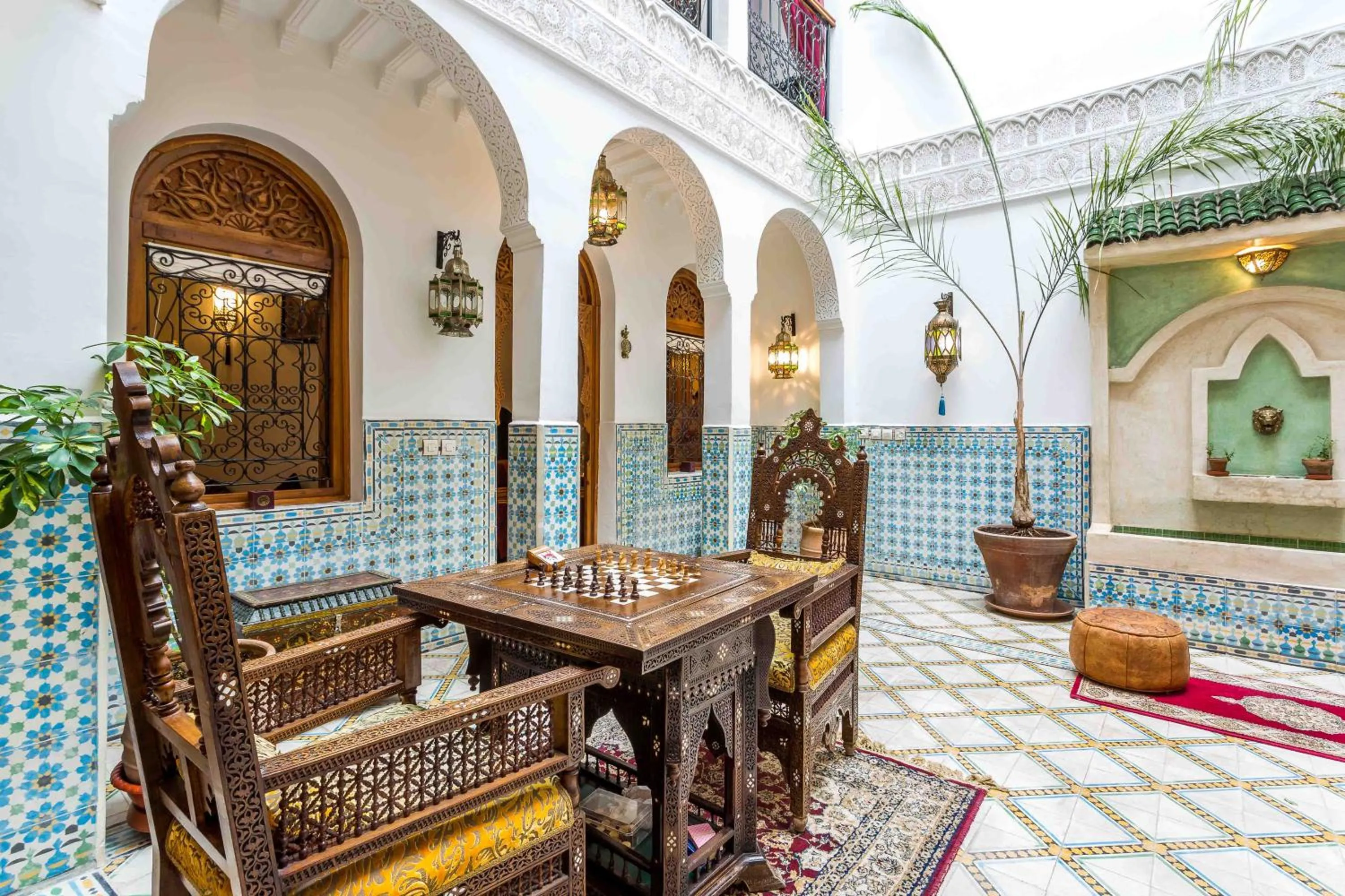 Balcony/Terrace in Riad Mouna