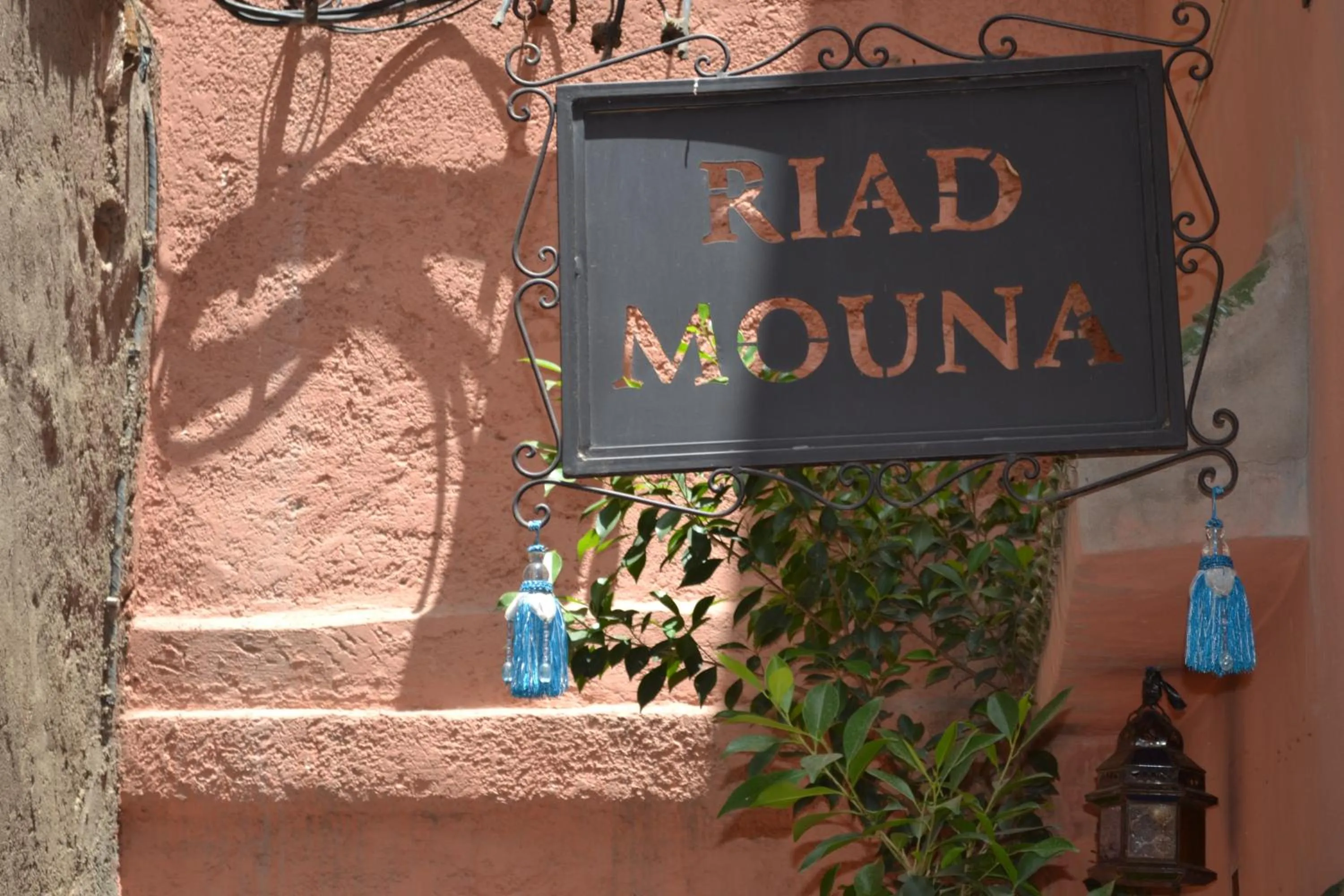 Facade/entrance in Riad Mouna