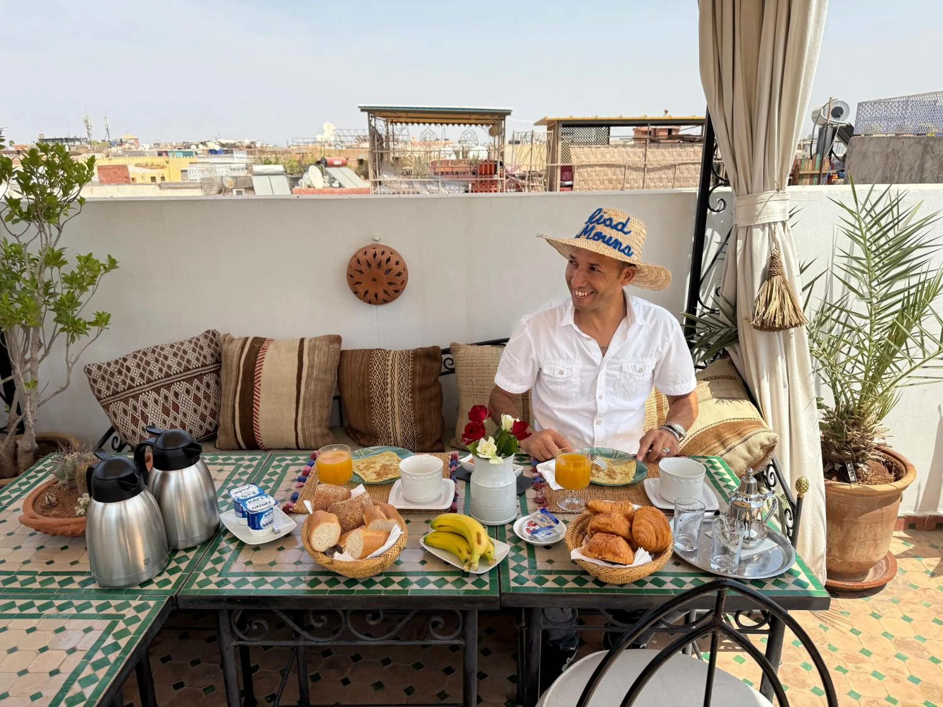 Balcony/Terrace in Riad Mouna