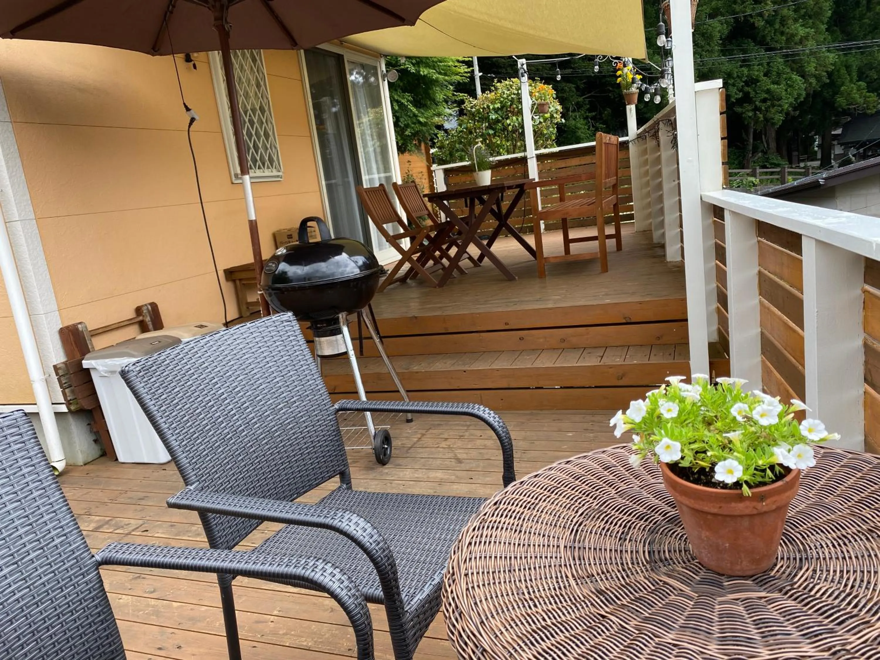 Patio in Villa Relax