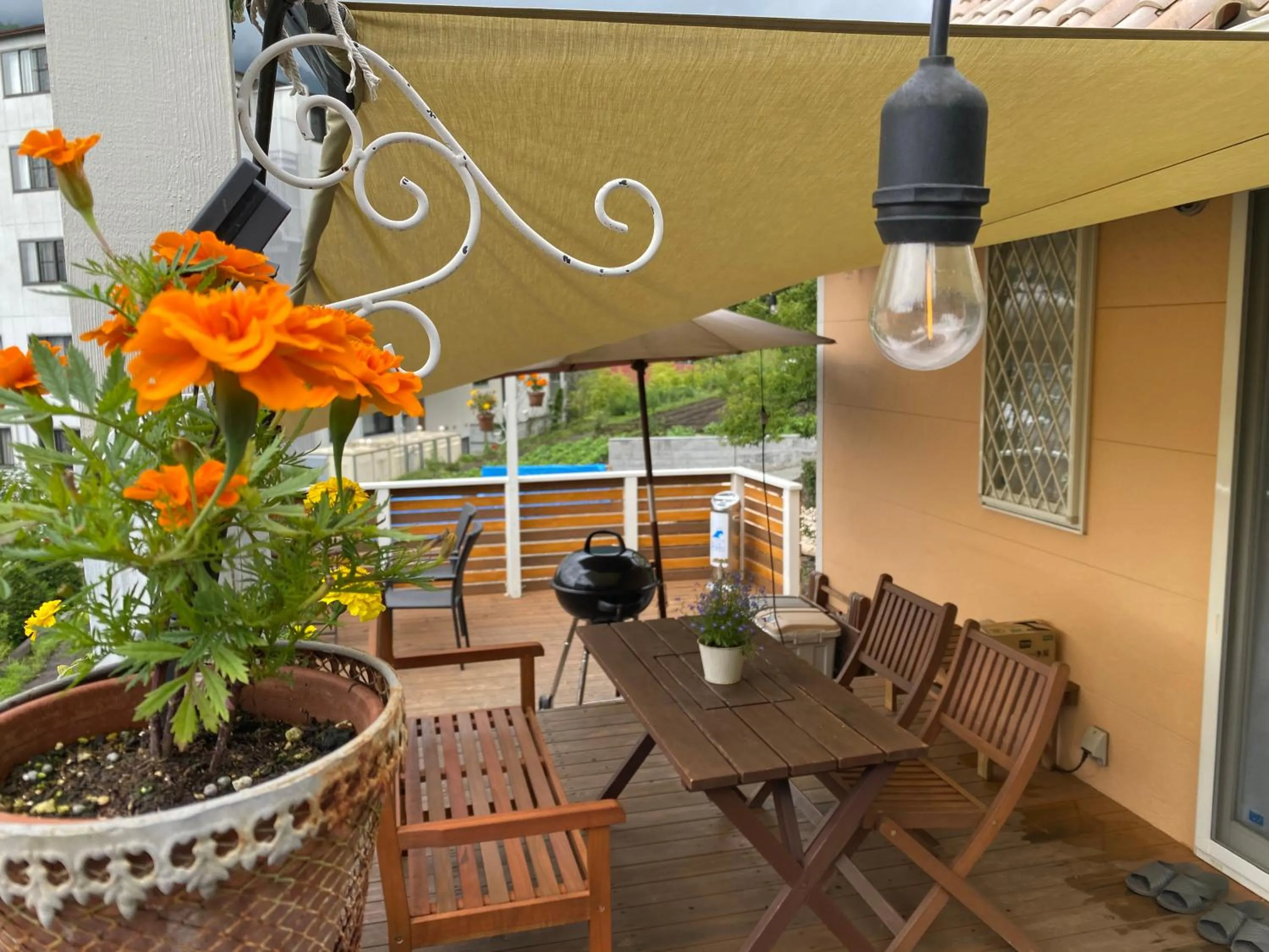 Patio in Villa Relax