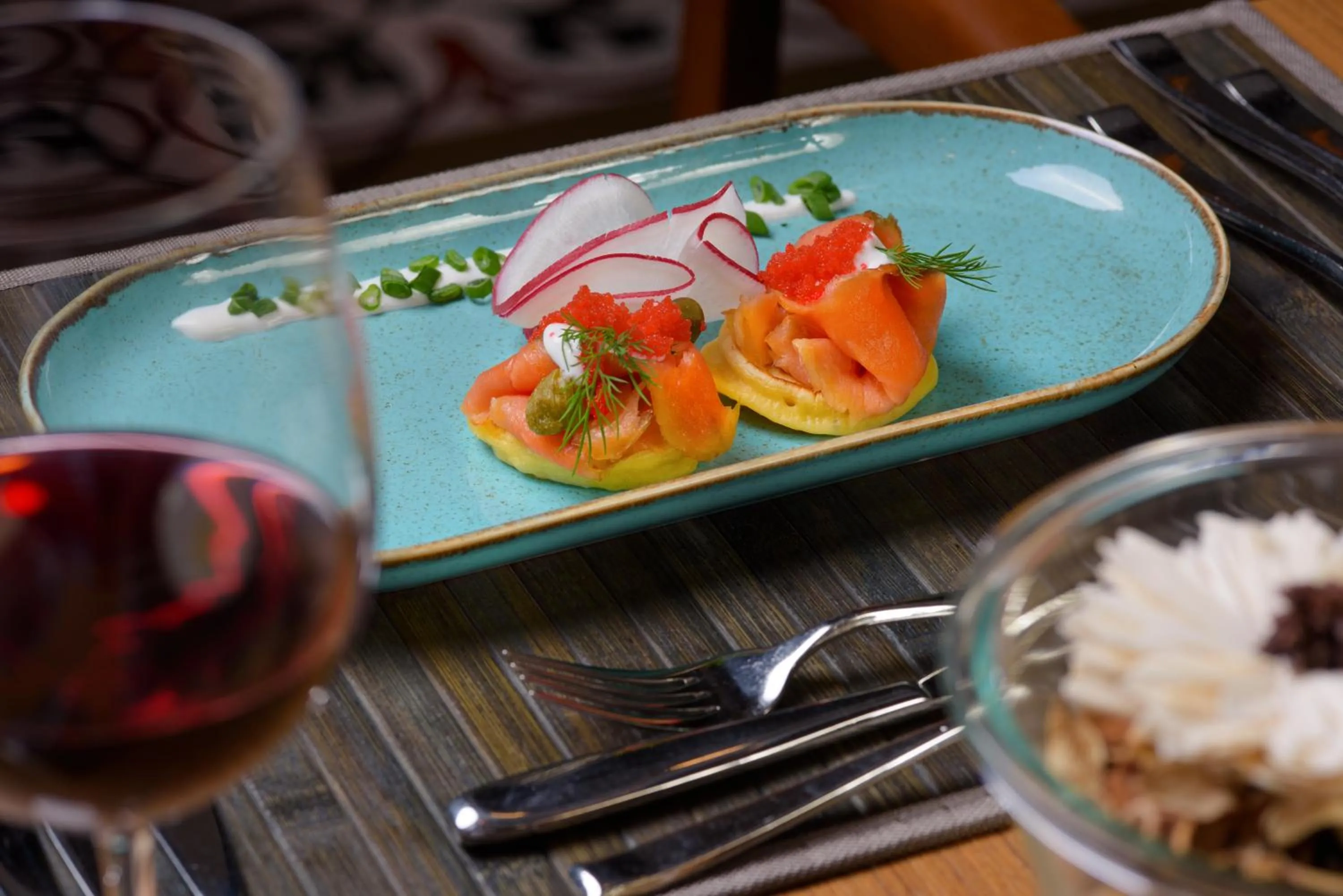 Food and drinks in Novum Garden Side Hotel