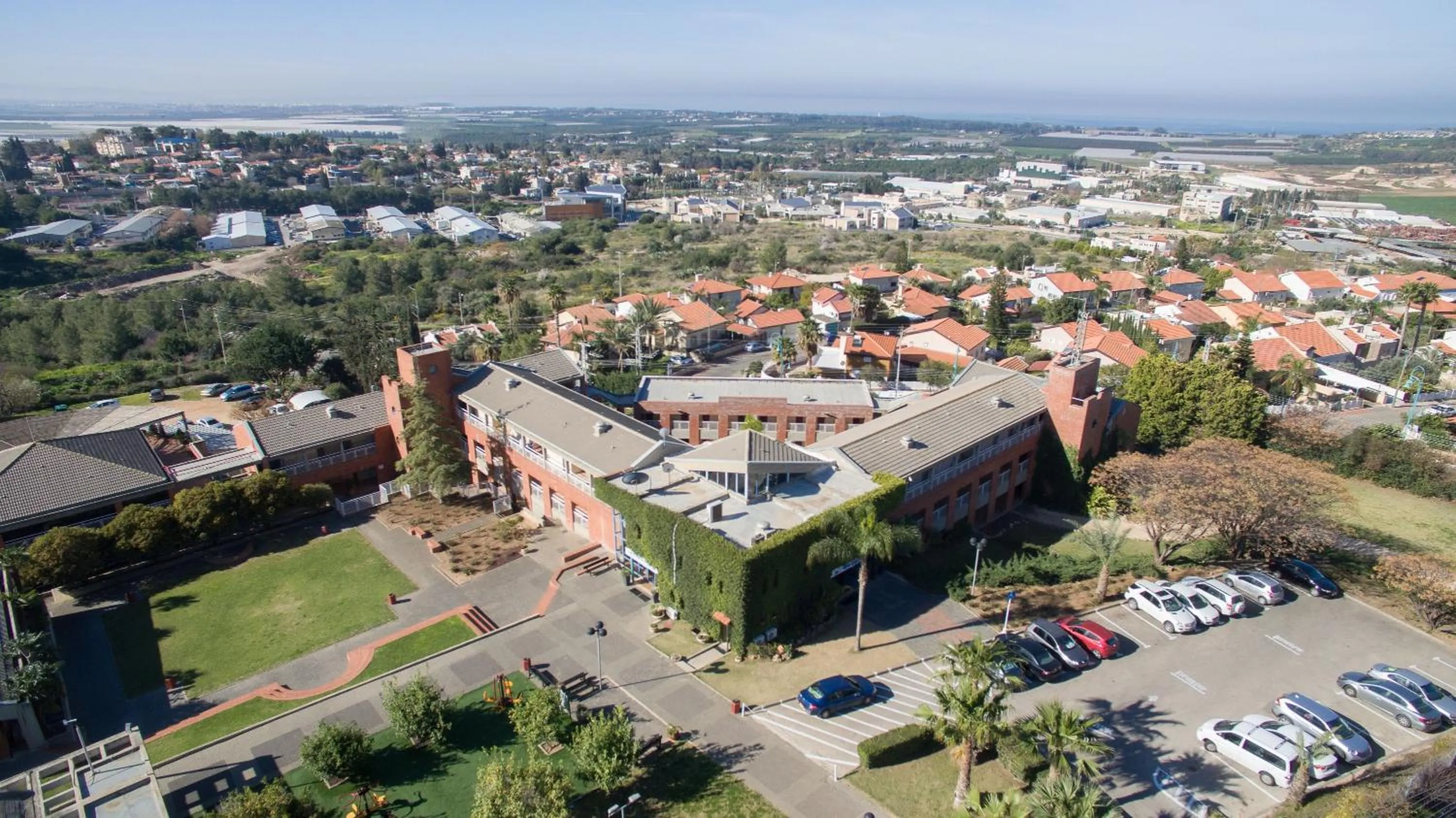 Bird's eye view in HI - Shlomi Hostel