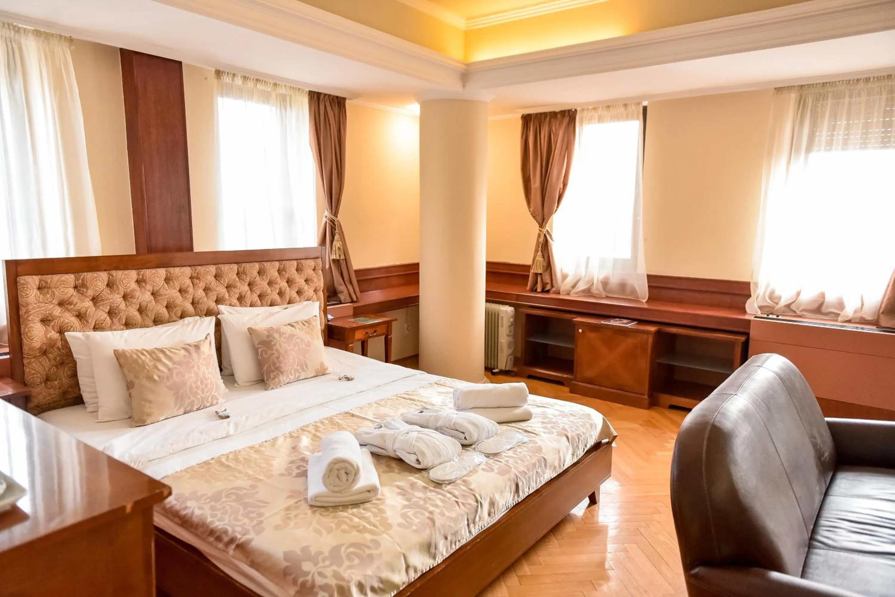 Garden view, Bed in Sole Mio Wellness & SPA