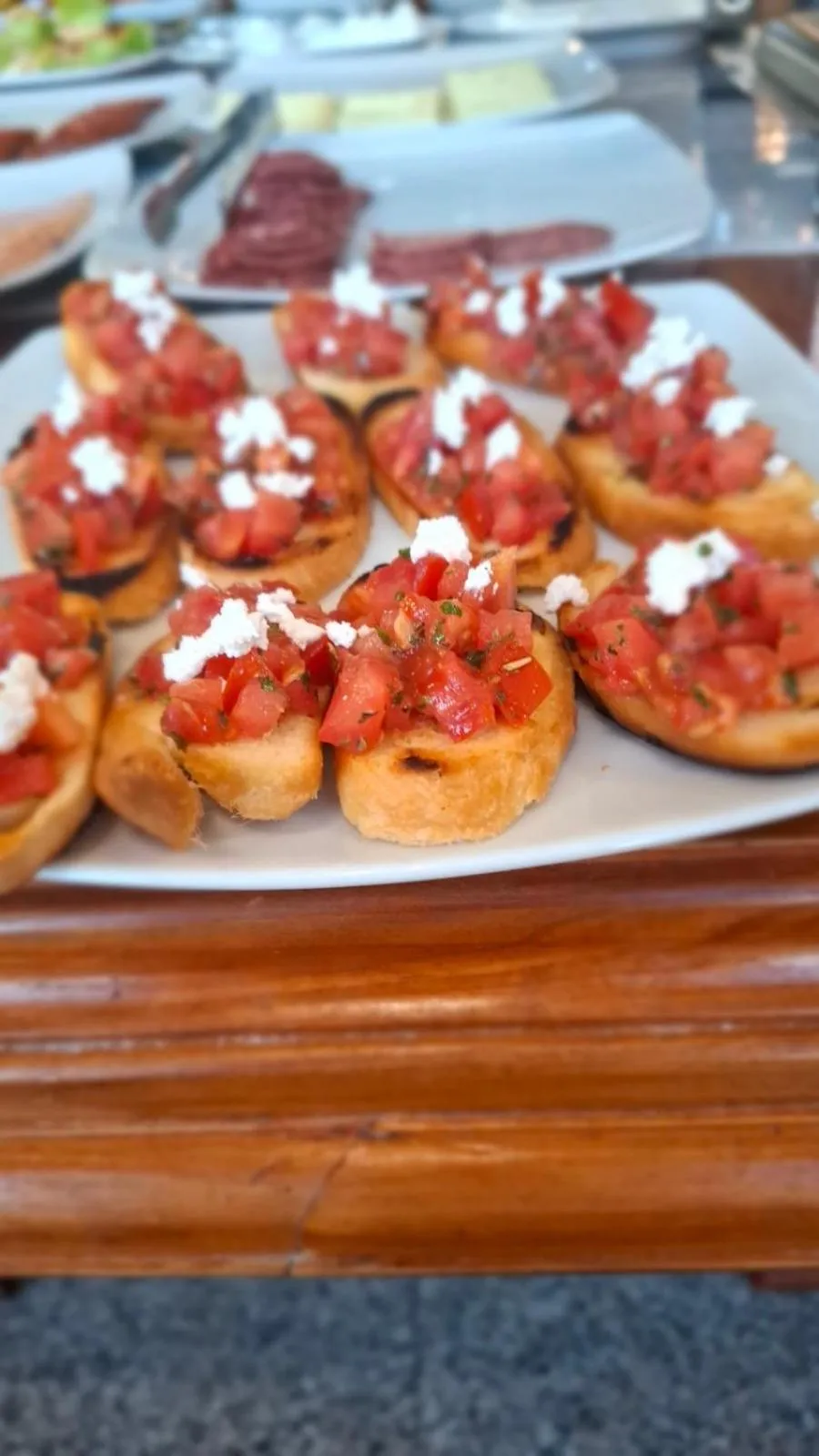 Buffet breakfast in Sole Mio Wellness & SPA