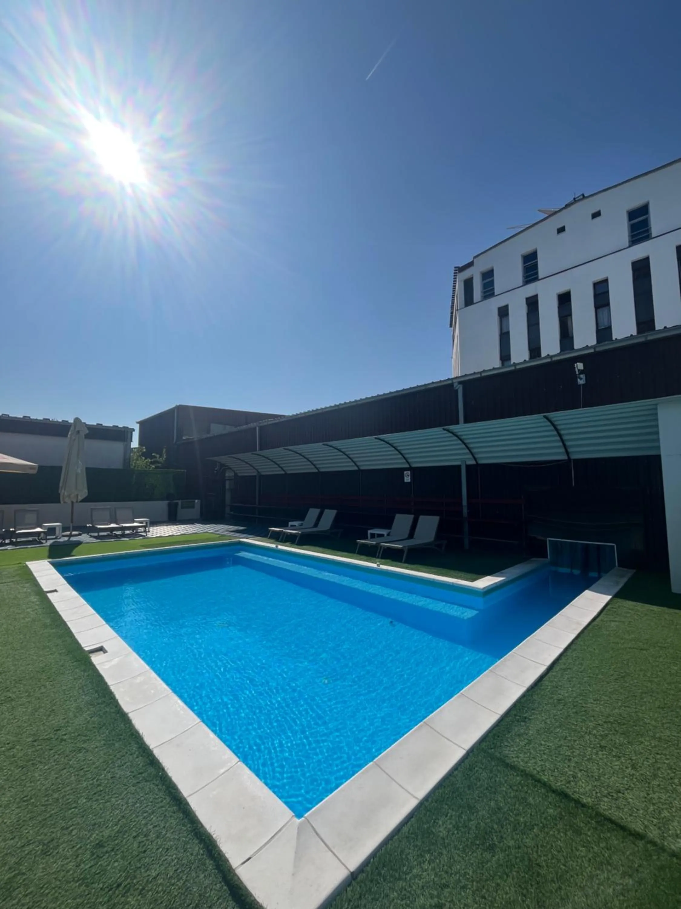 Swimming pool in Sole Mio Wellness & SPA