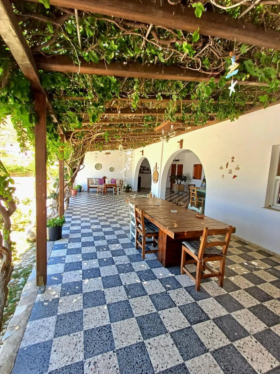 Balcony/Terrace in Villa Maria