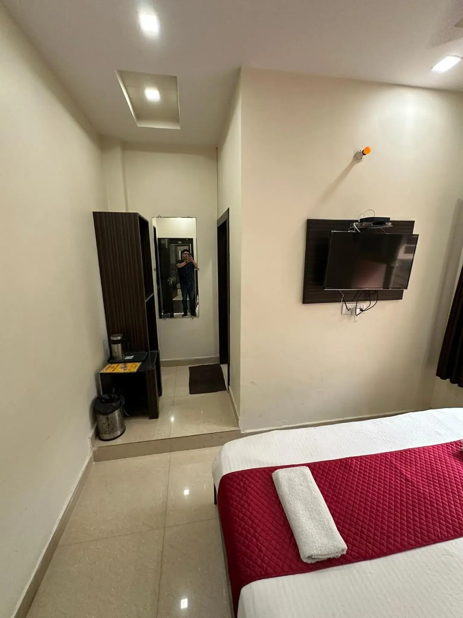 Bed in Hotel Gopal Bed in Hotel Gopal