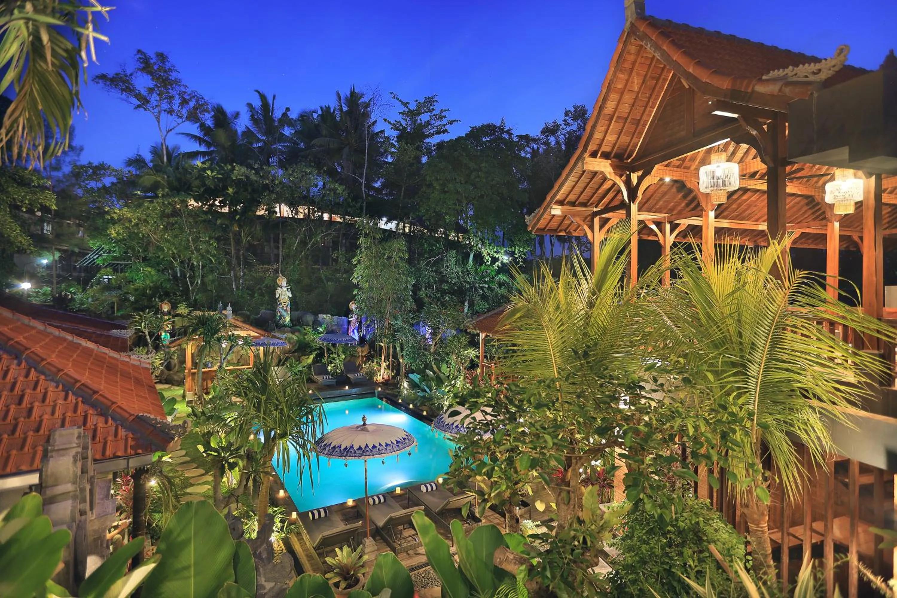 Property building in Batu Agung Villa Ubud