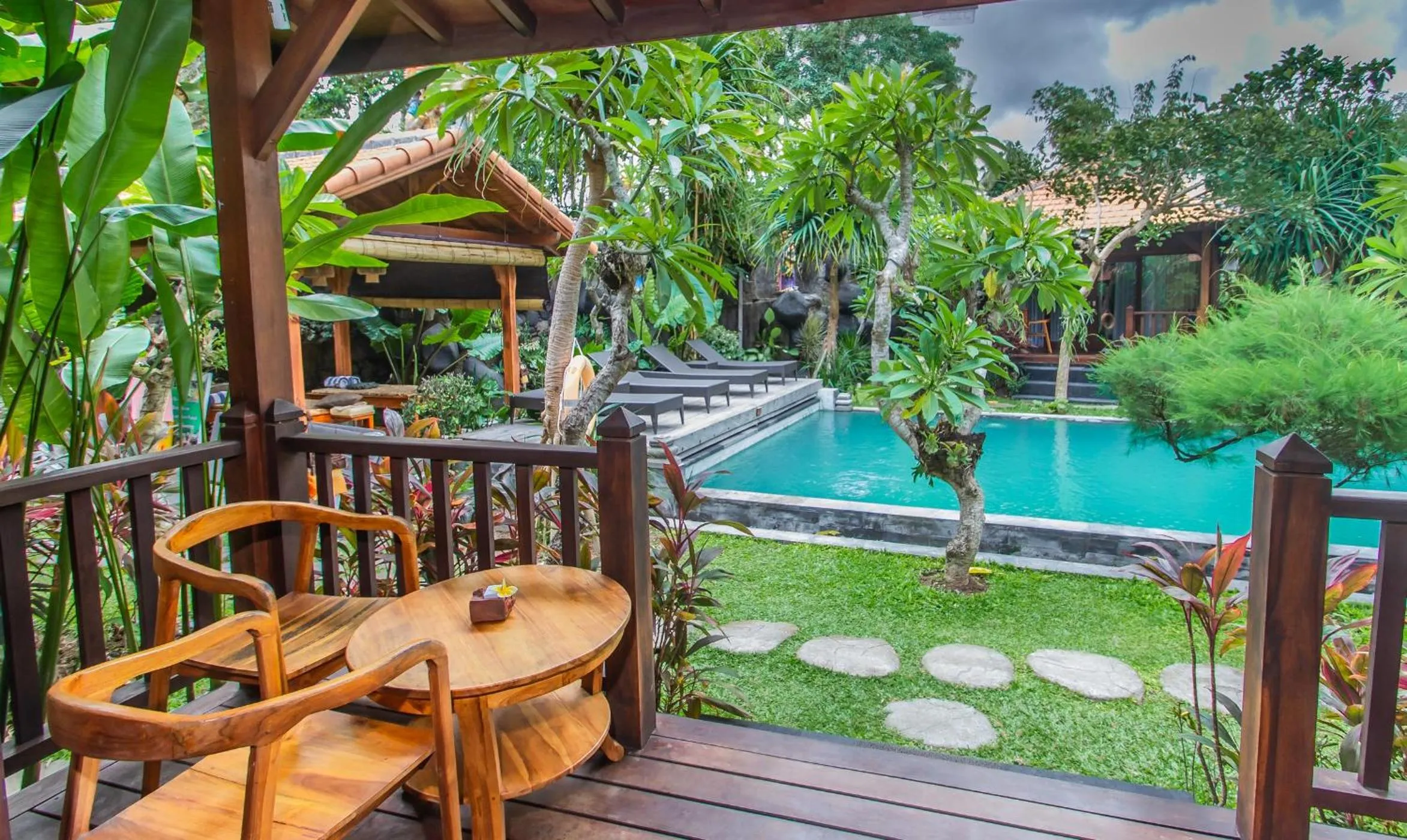 Swimming pool in Batu Agung Villa Ubud