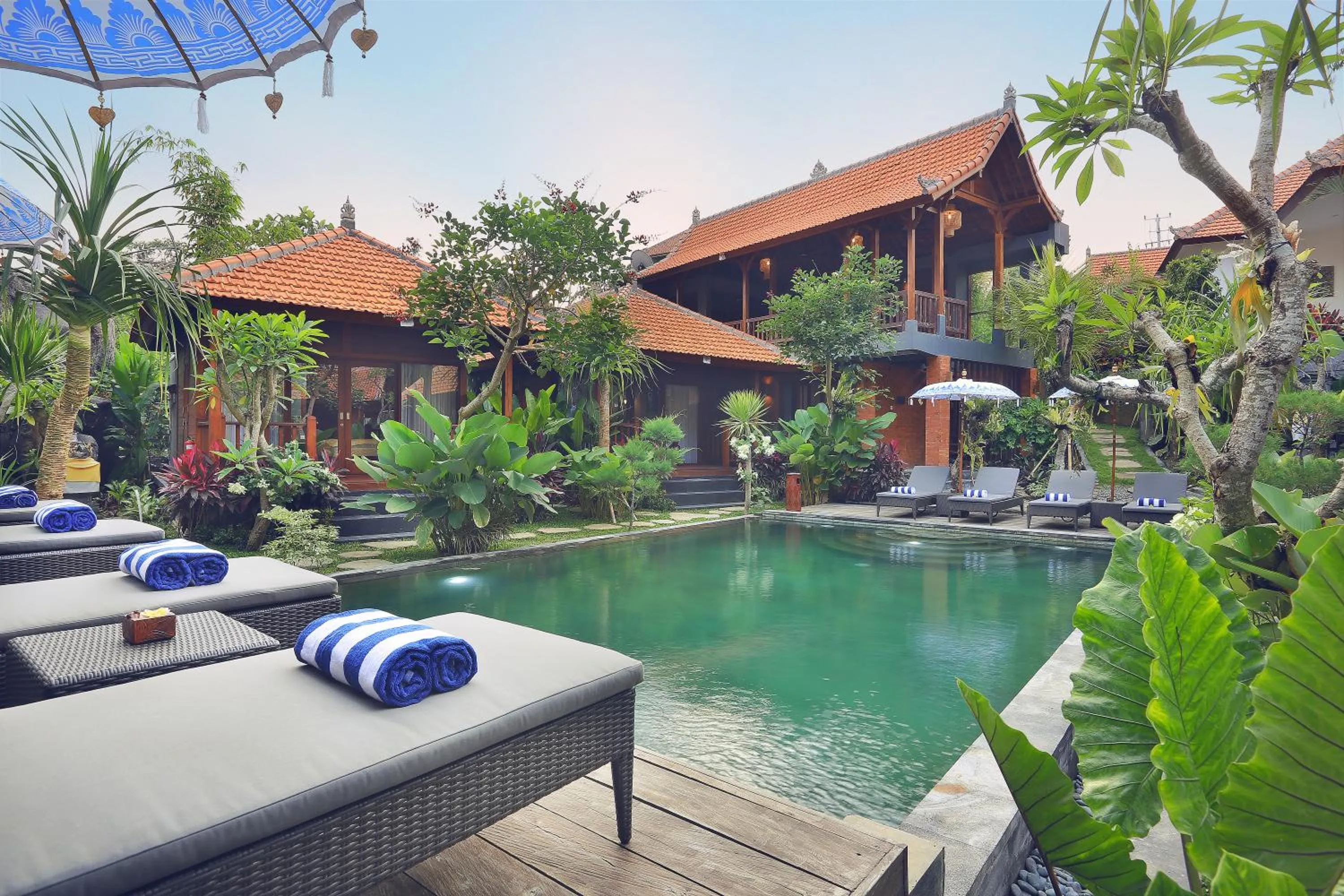 Swimming pool in Batu Agung Villa Ubud