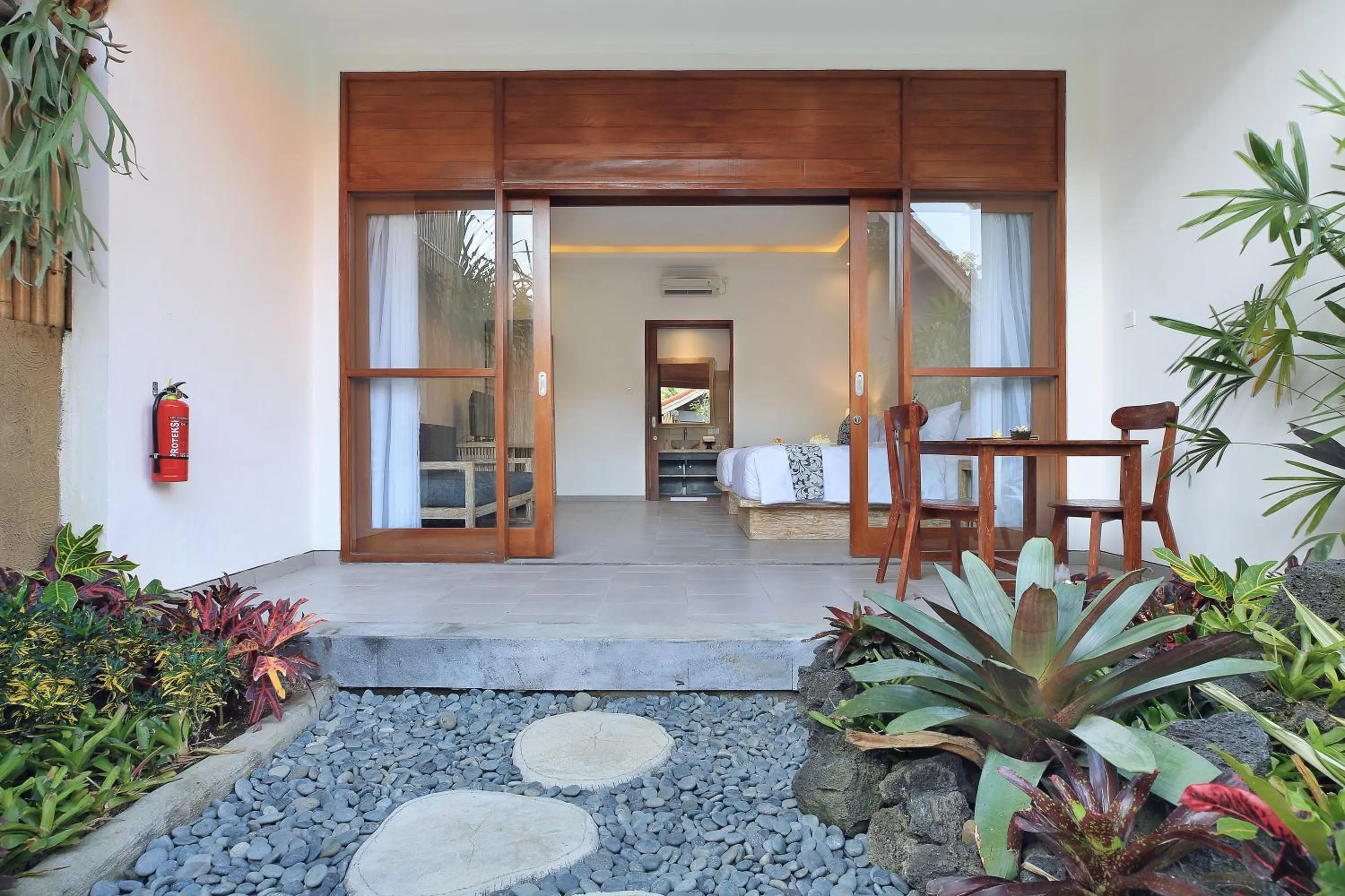 Balcony/Terrace in Batu Agung Villa Ubud