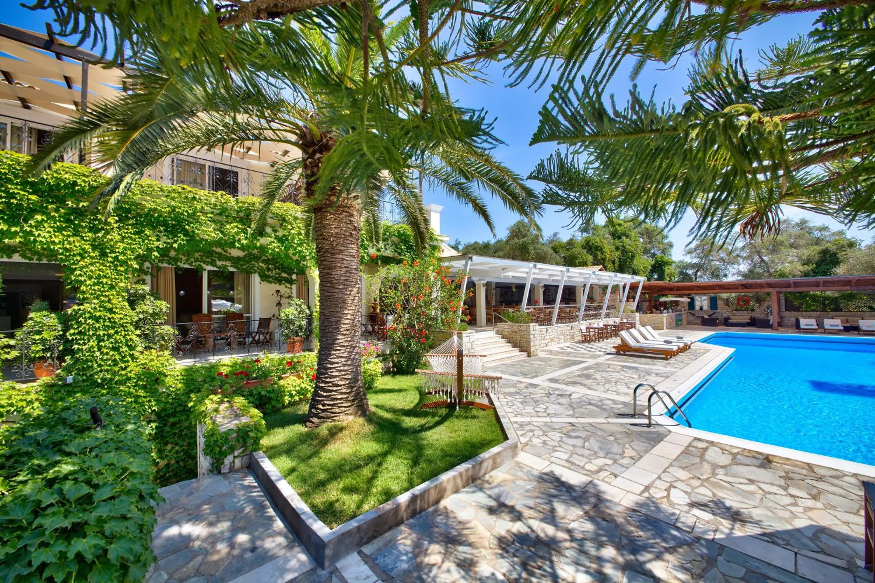Swimming pool in Paxos Club Resort & SPA