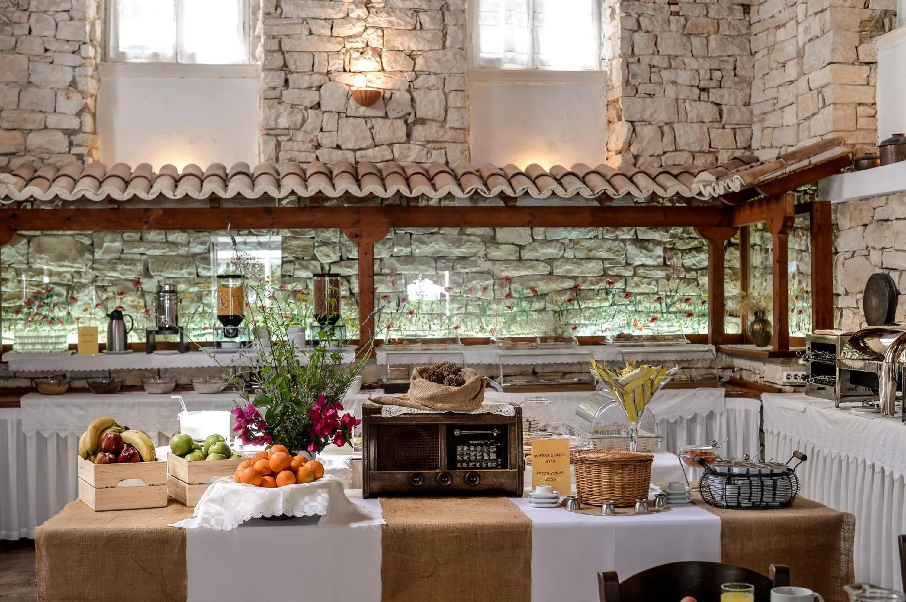 Food in Paxos Club Resort & SPA