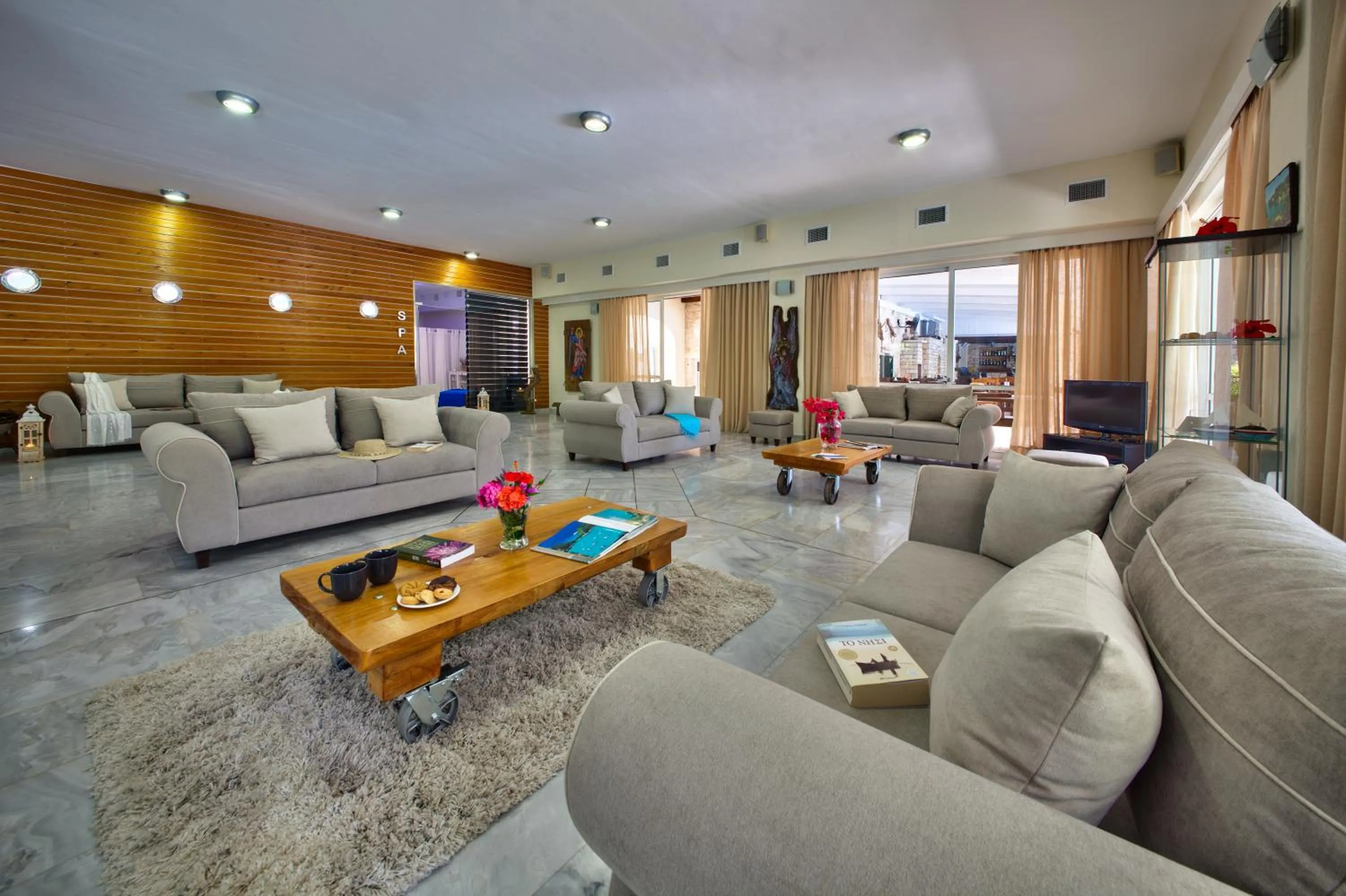 Lobby or reception in Paxos Club Resort & SPA