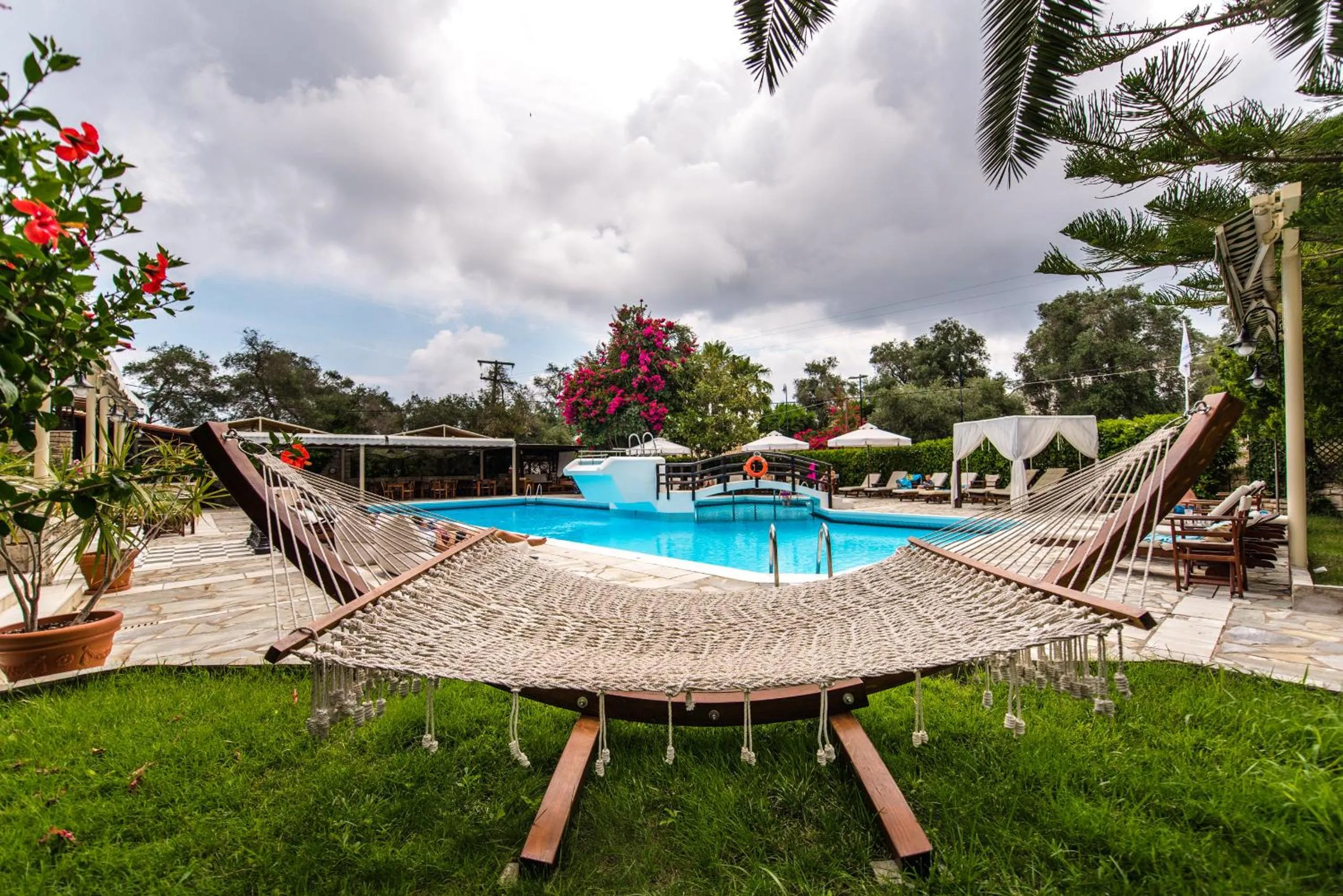 Patio in Paxos Club Resort & SPA