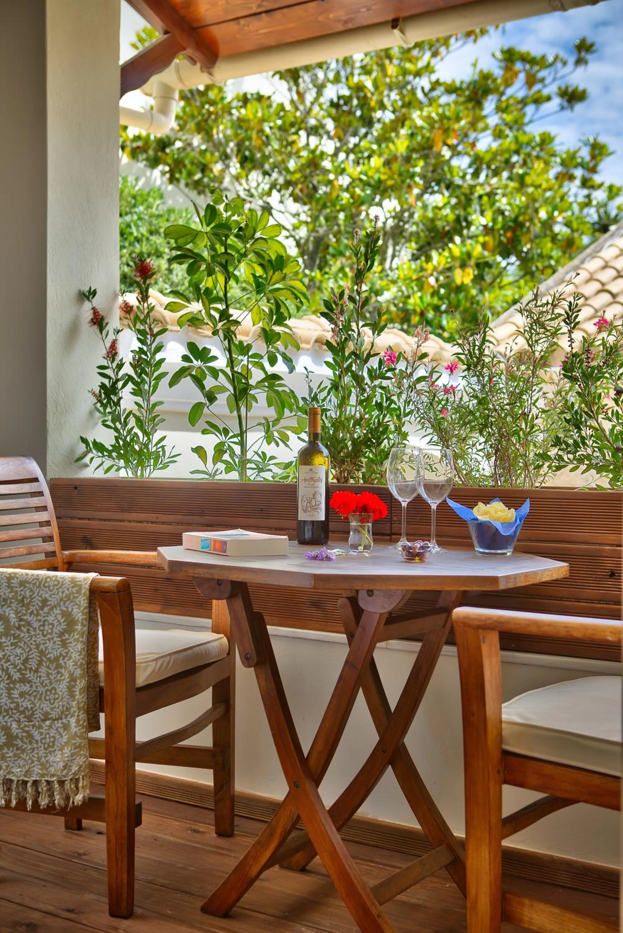 Garden view in Paxos Club Resort & SPA