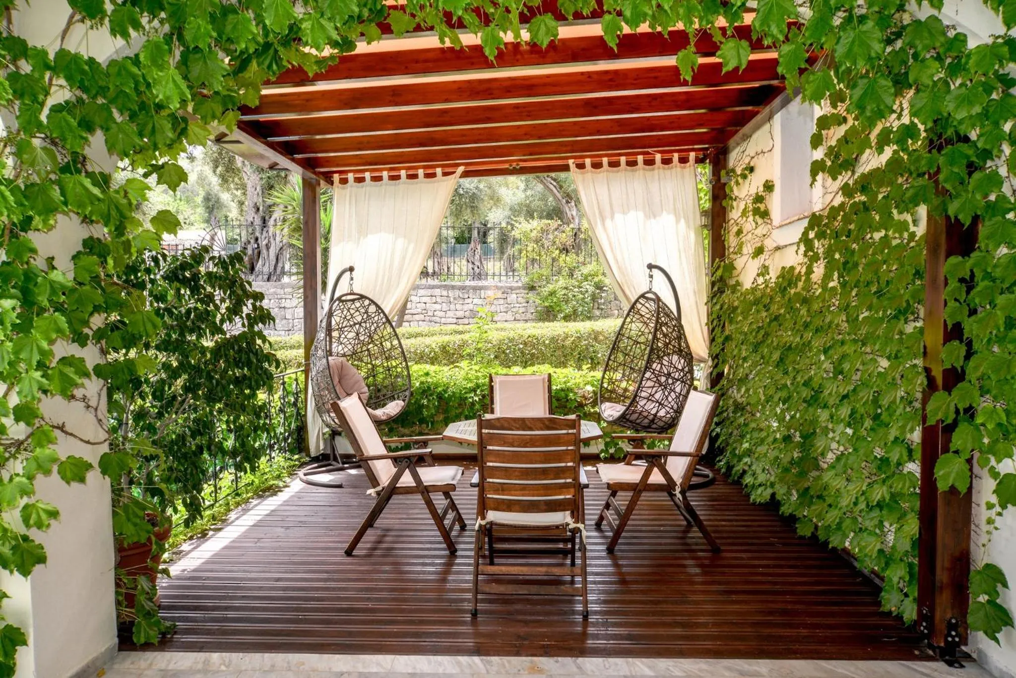 Patio in Paxos Club Resort & SPA