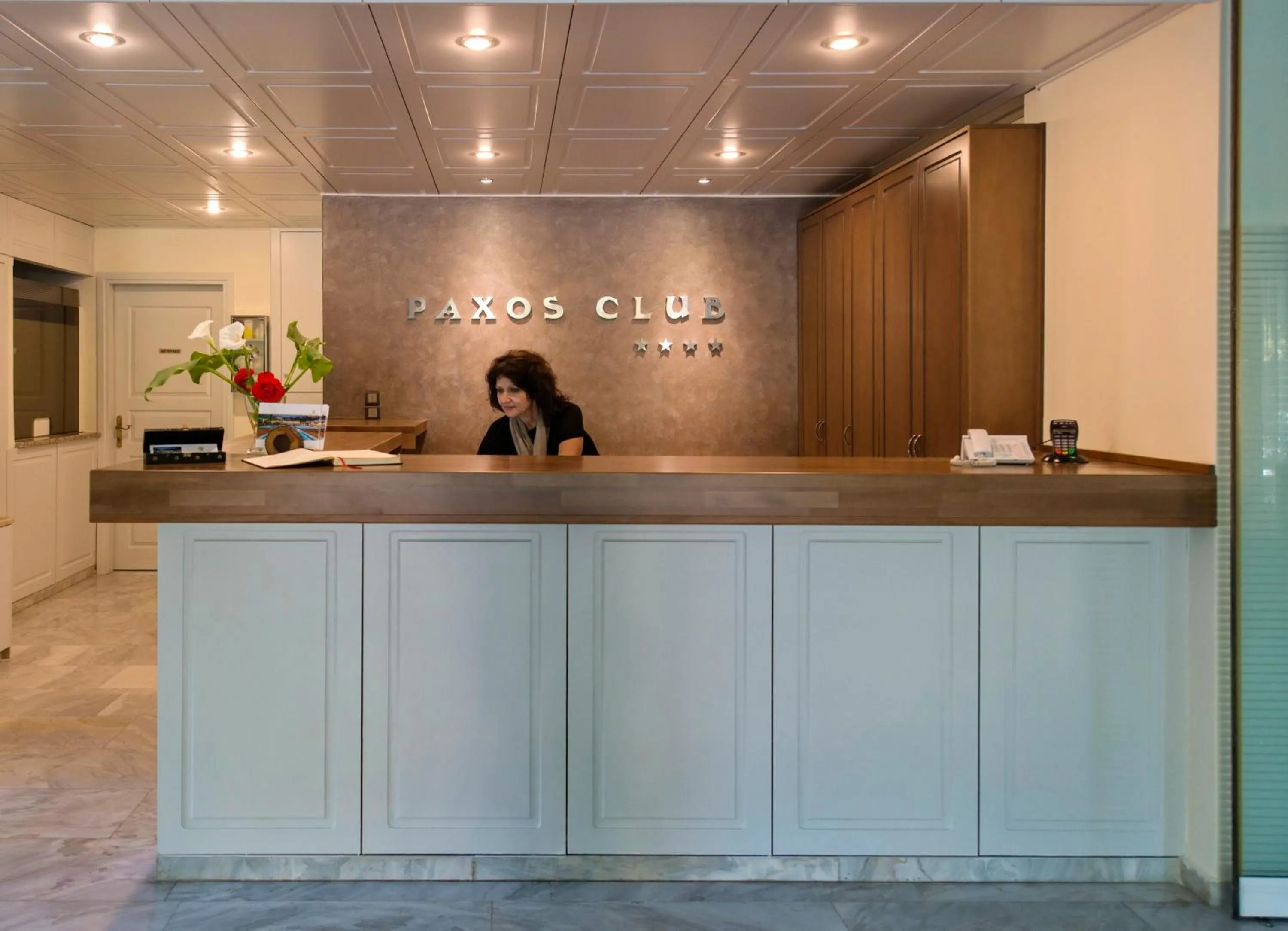 Lobby or reception in Paxos Club Resort & SPA