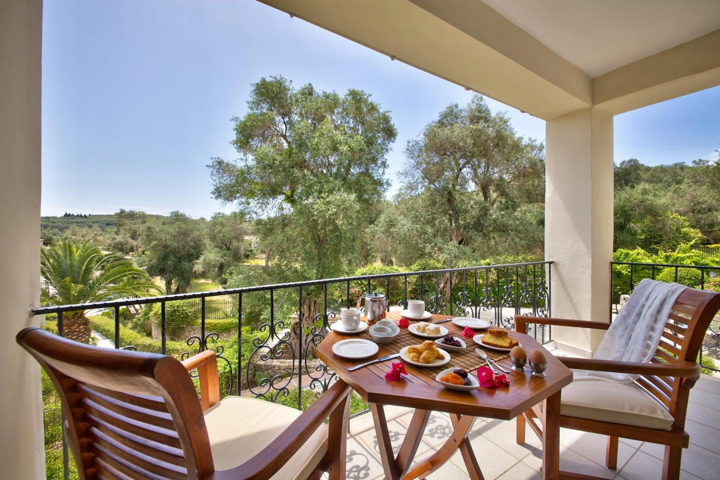 Garden view in Paxos Club Resort & SPA