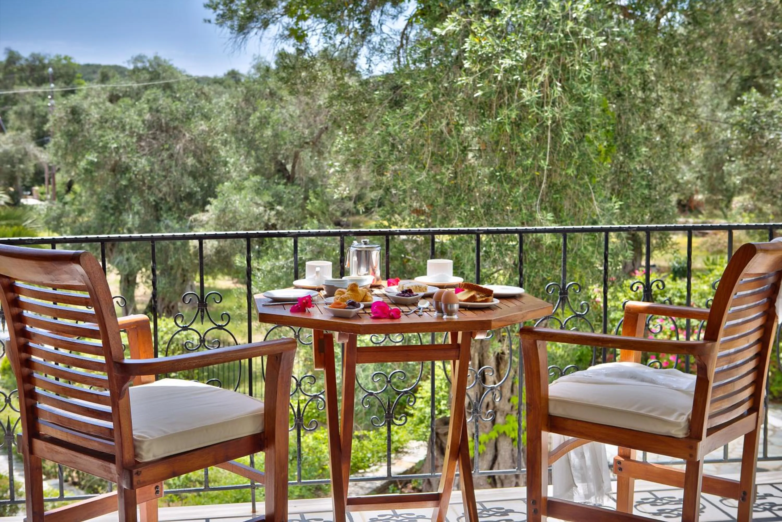 Garden view in Paxos Club Resort & SPA