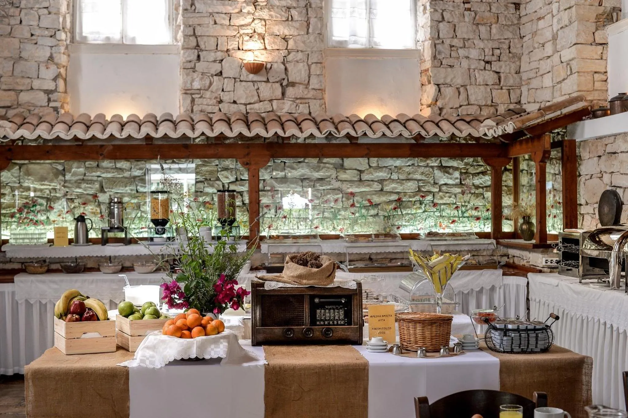 Food in Paxos Club Resort & SPA