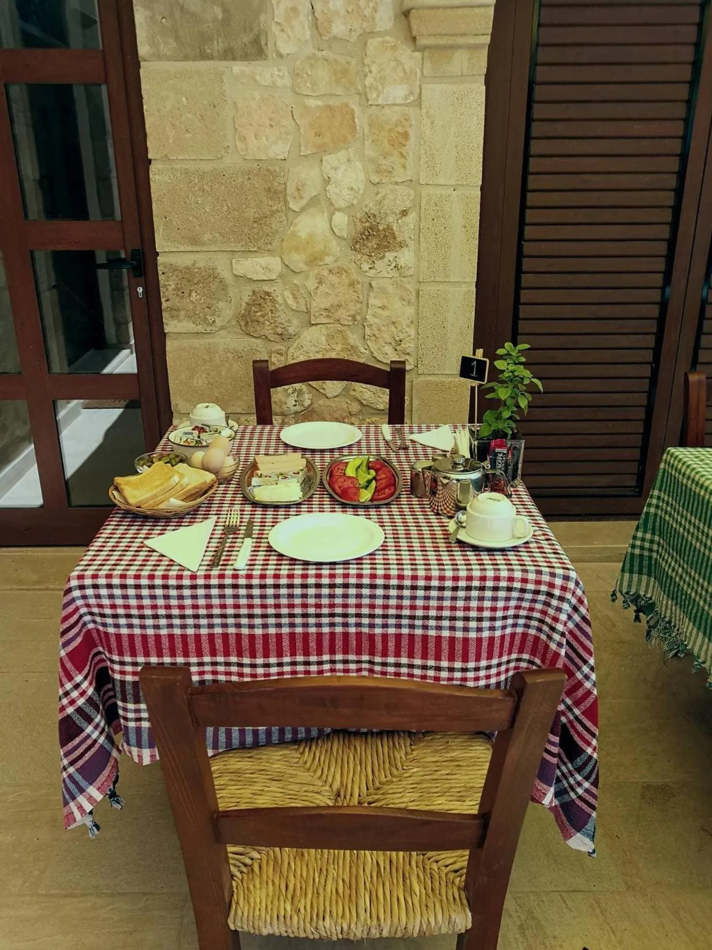 Breakfast in Hanna Koumi Boutique Hotel