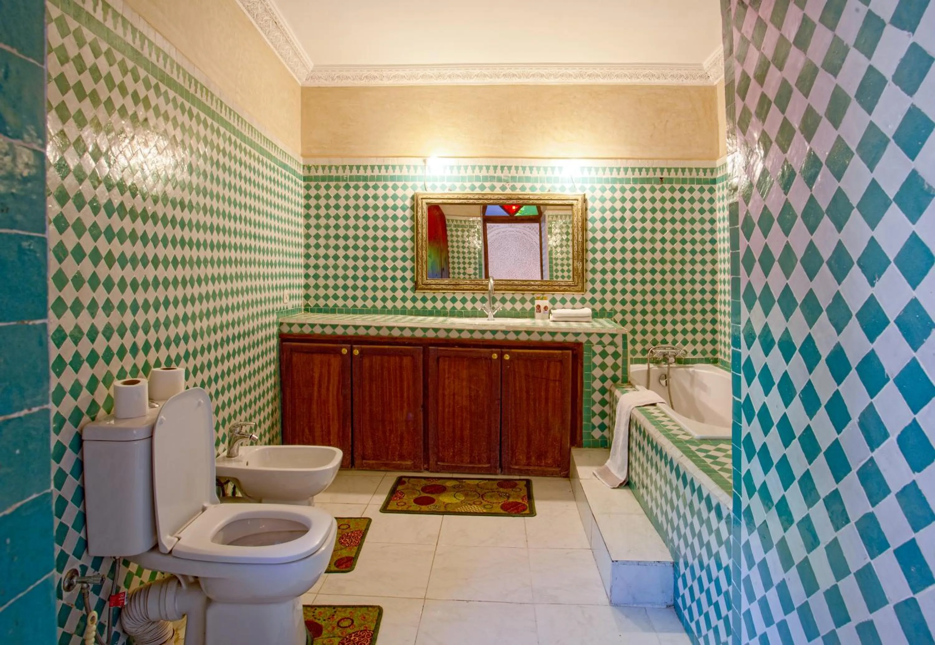 Bathroom in Riad Lakhdar