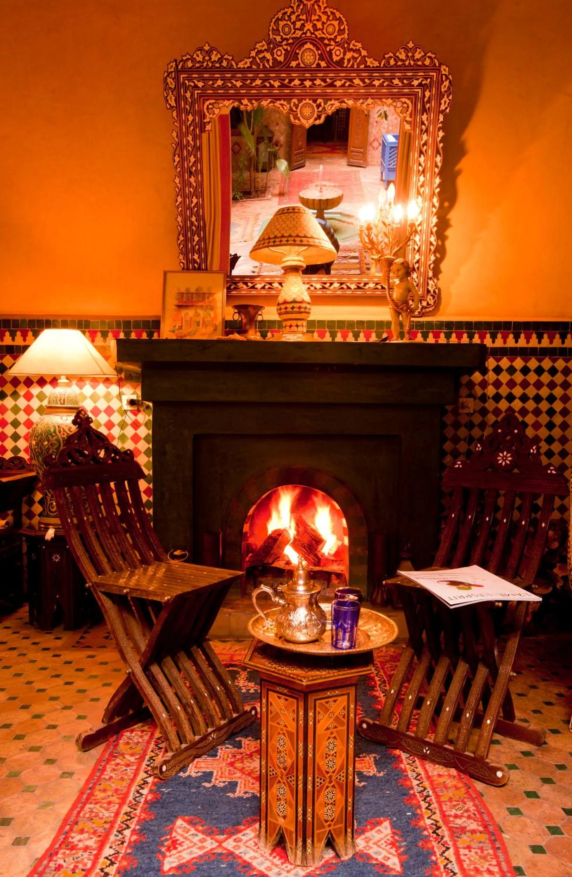 Lounge or bar in Riad Lakhdar