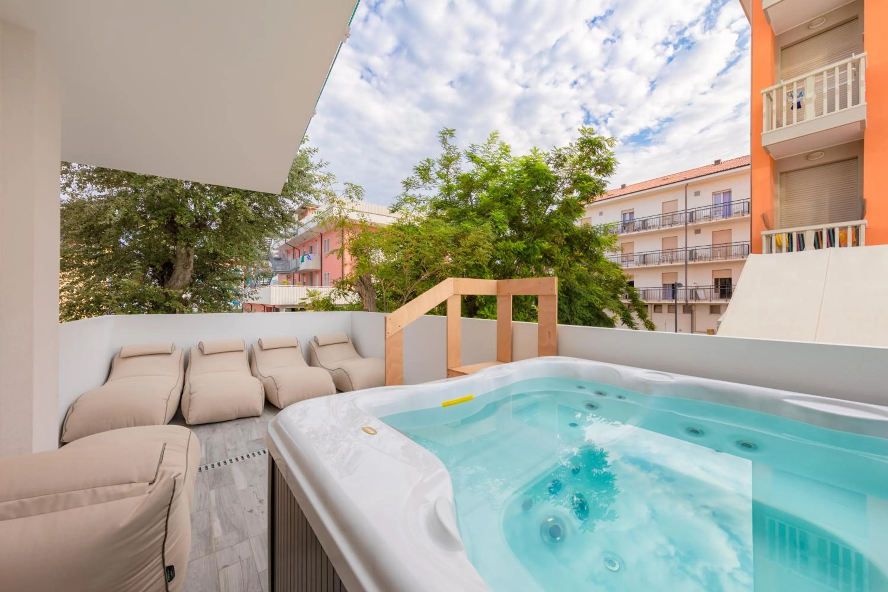 Hot Tub in Hotel Garni' Serena