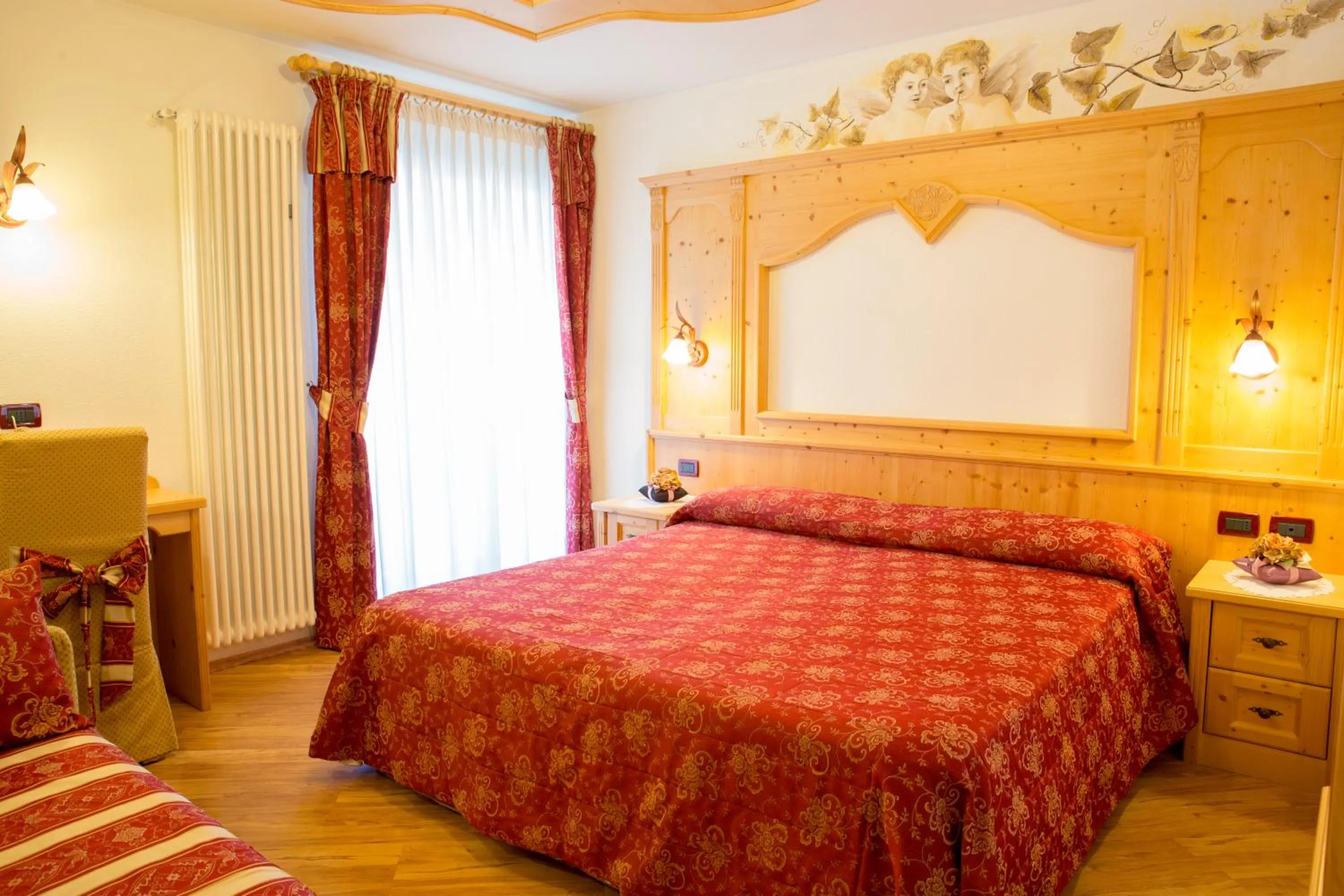 Bedroom, Bed in Hotel Malder