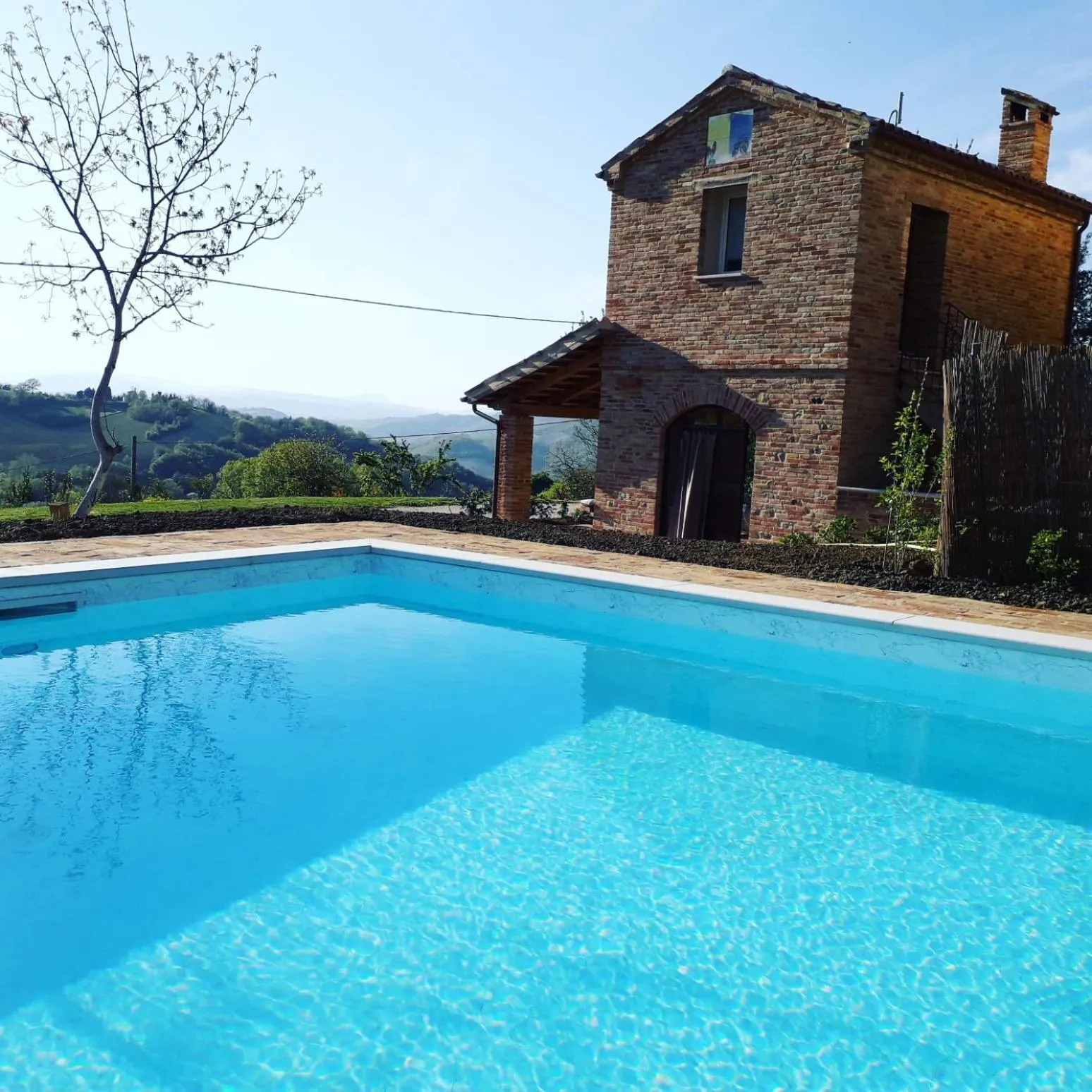 Swimming pool in B&B Le Quattro Civette
