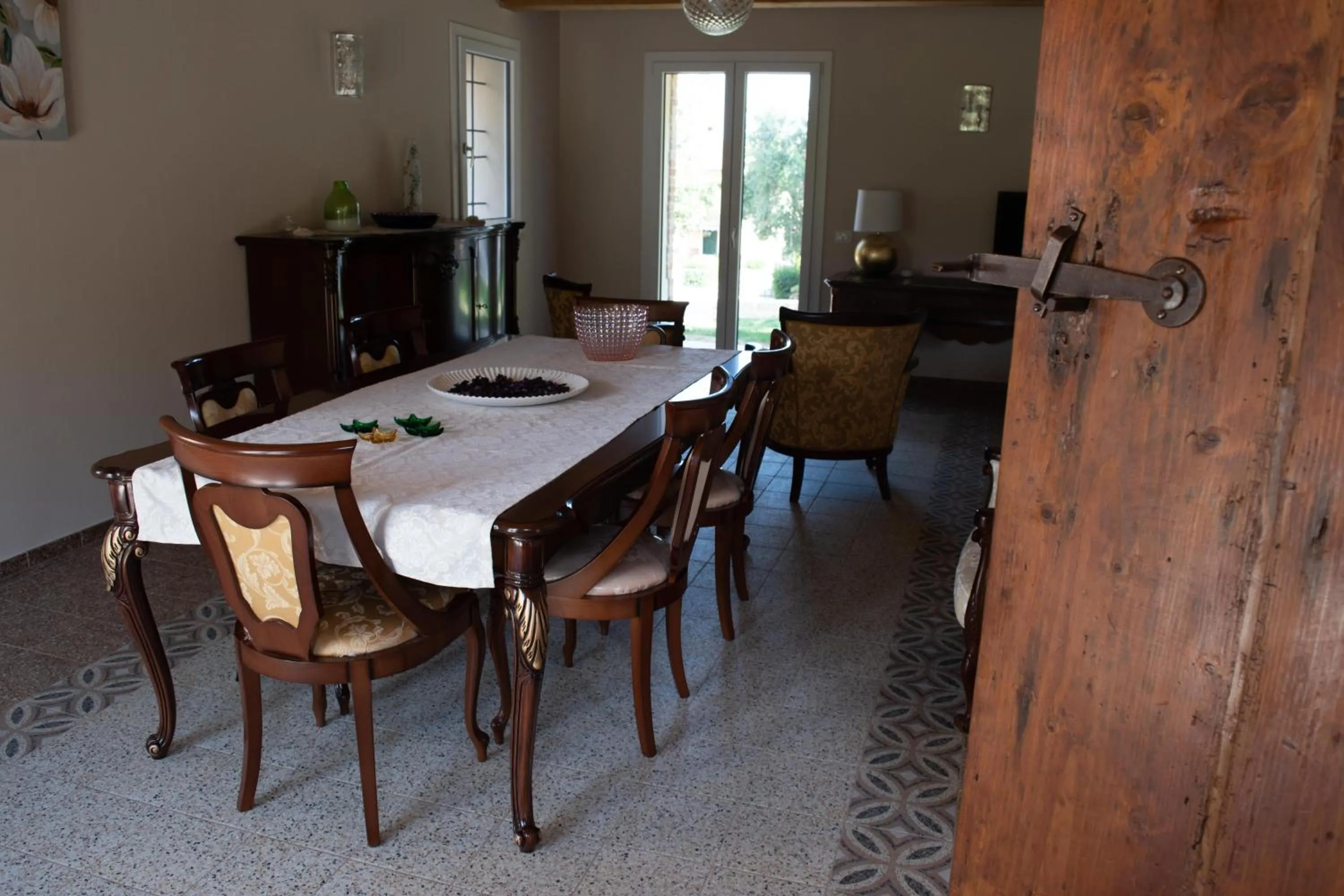 Communal lounge/ TV room in B&B Le Quattro Civette