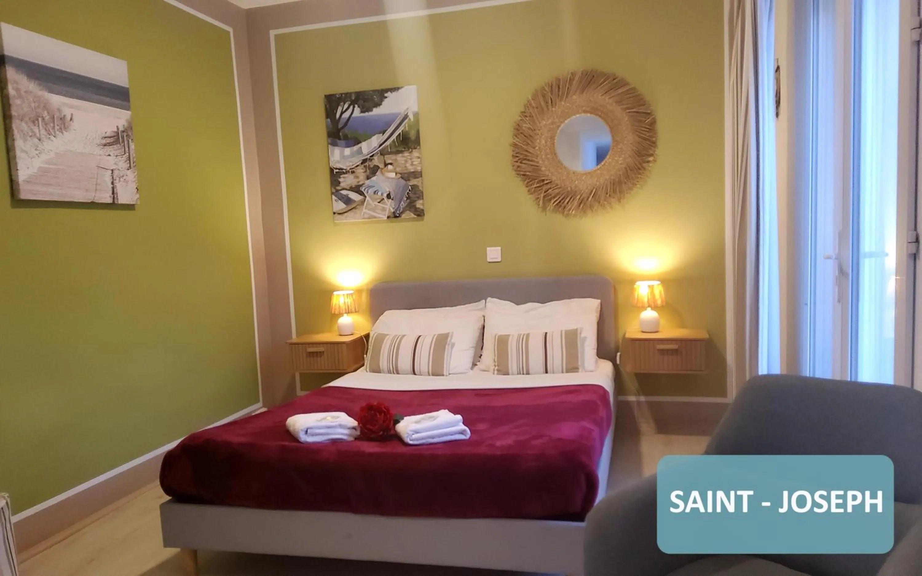 Bed in la Résidence Berceau de Bernadette - Bernadette's cradle - Near Bernadette'House