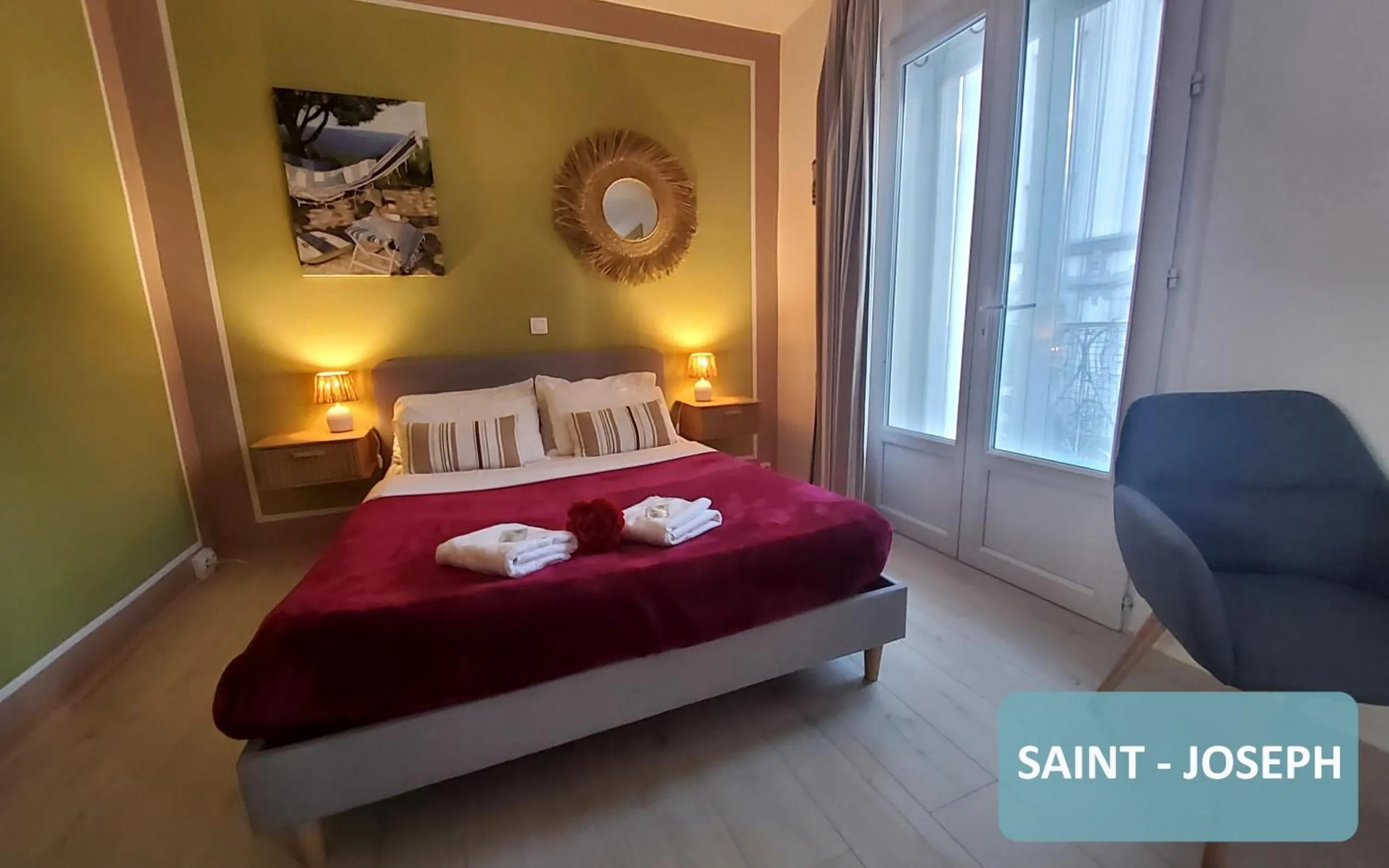 Bed in la Résidence Berceau de Bernadette - Bernadette's cradle - Near Bernadette'House