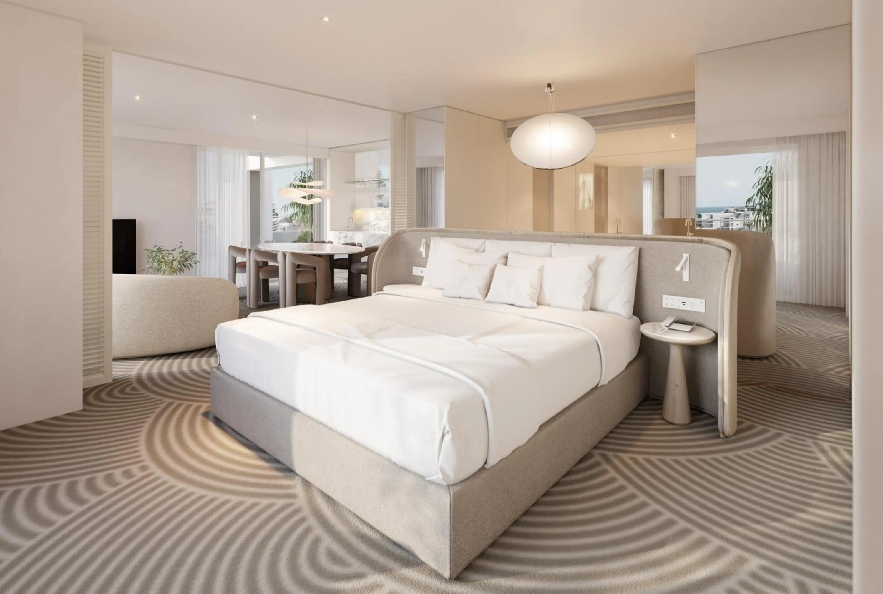 Bed in InterContinental Sydney Coogee Beach by IHG