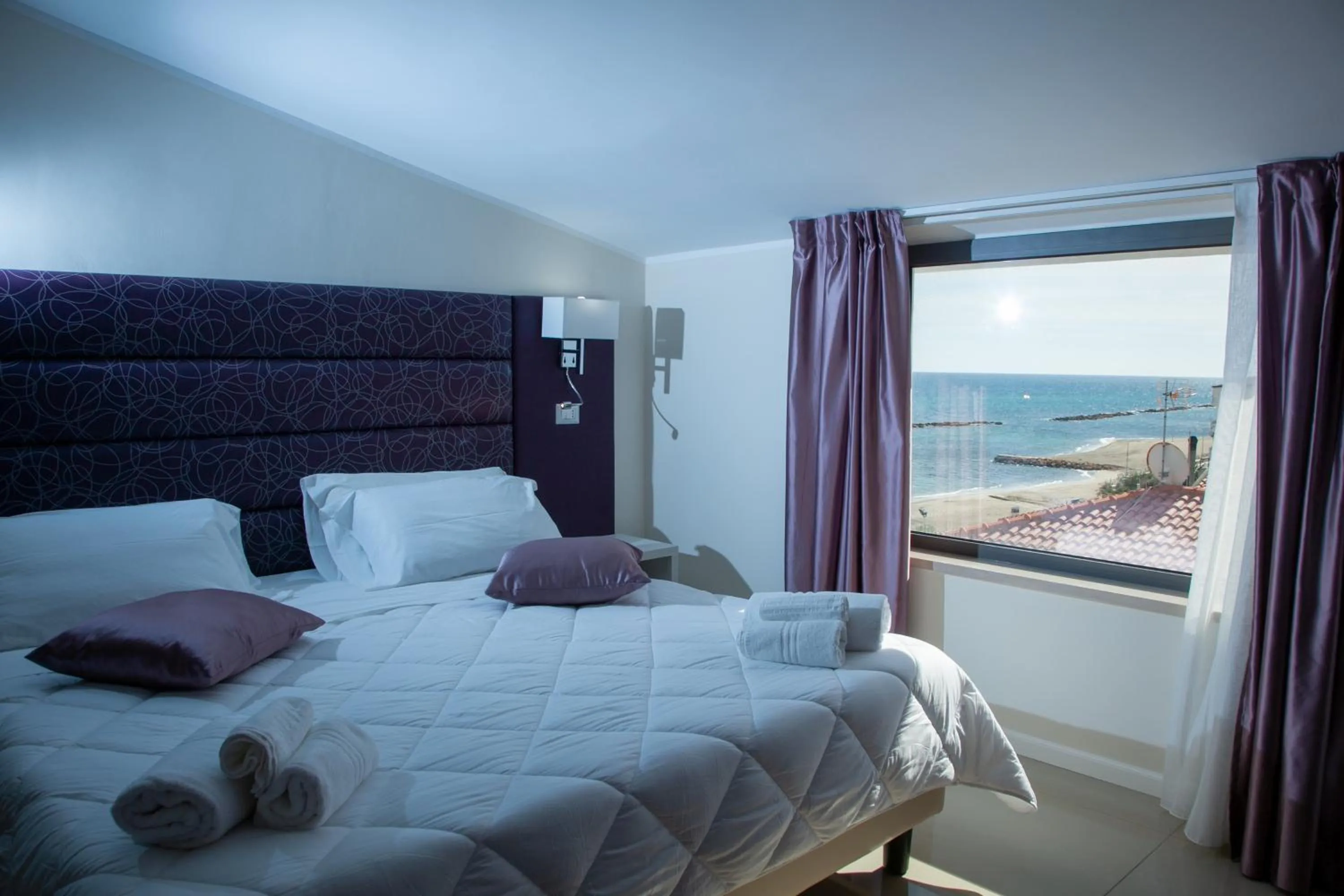 Bed in Hotel Dolce Stella