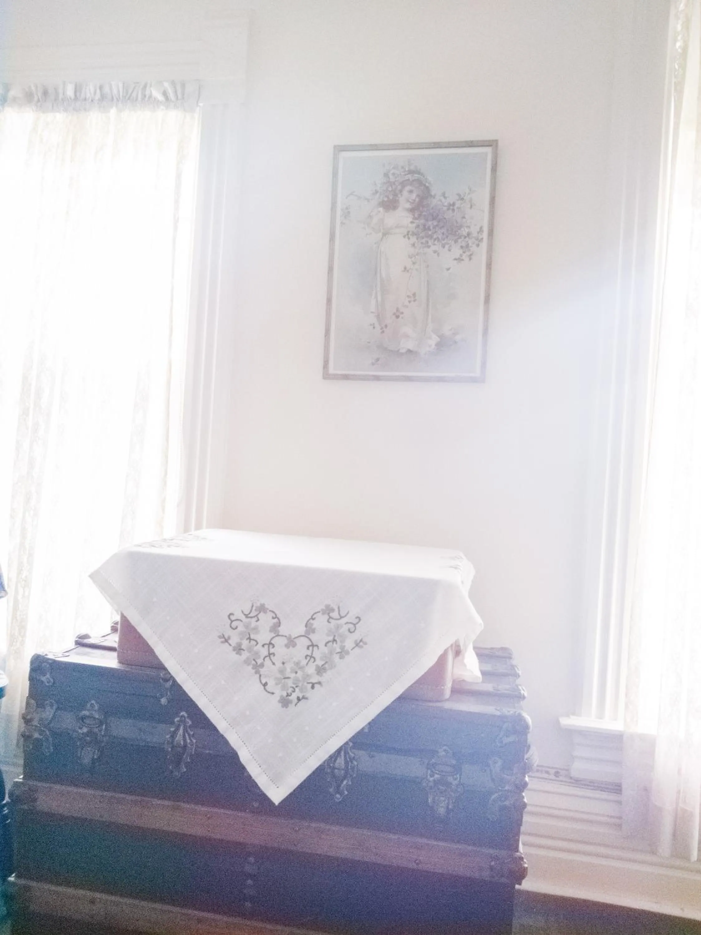 Bed in Innisfree Bed & Breakfast